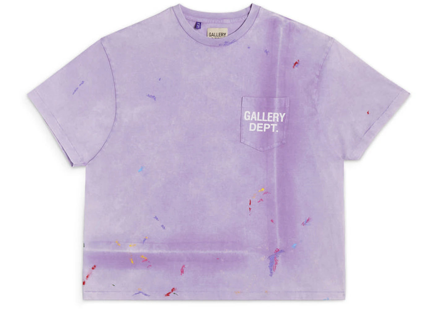 Gallery Dept. Vintage Logo Painted Tee Purple