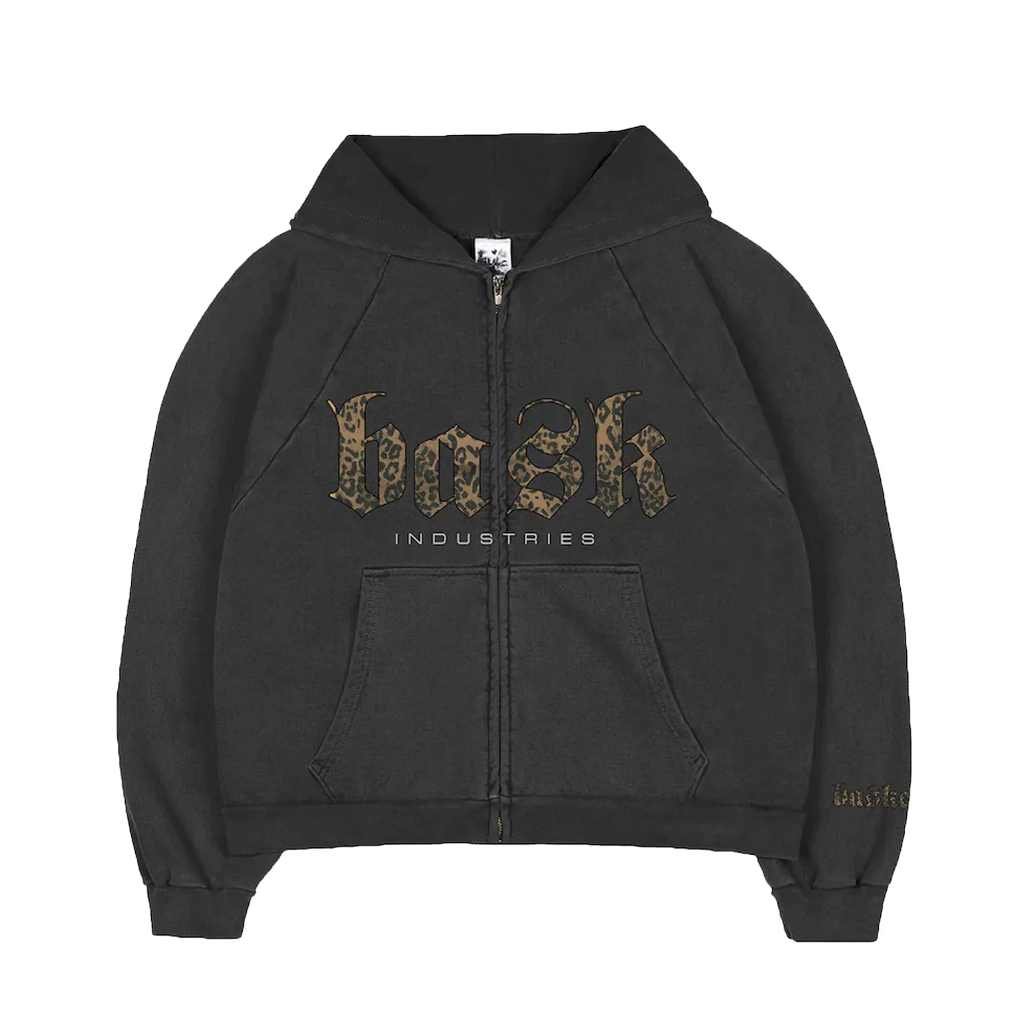 Basketcase Gallery Industries Zip Up Sweatshirt Black