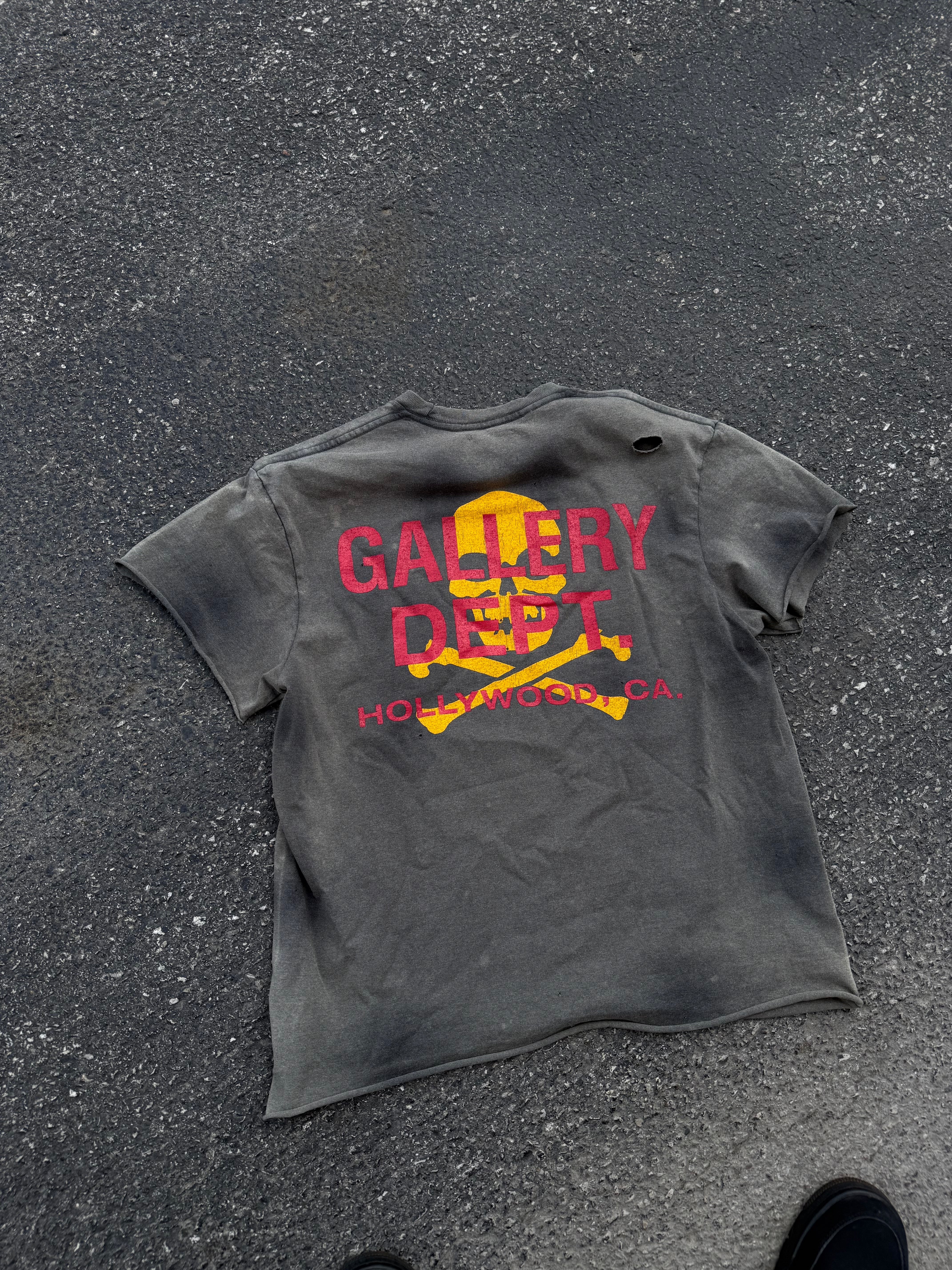 Gallery Dept. Zip Tee Vintage Black - Used/Worn