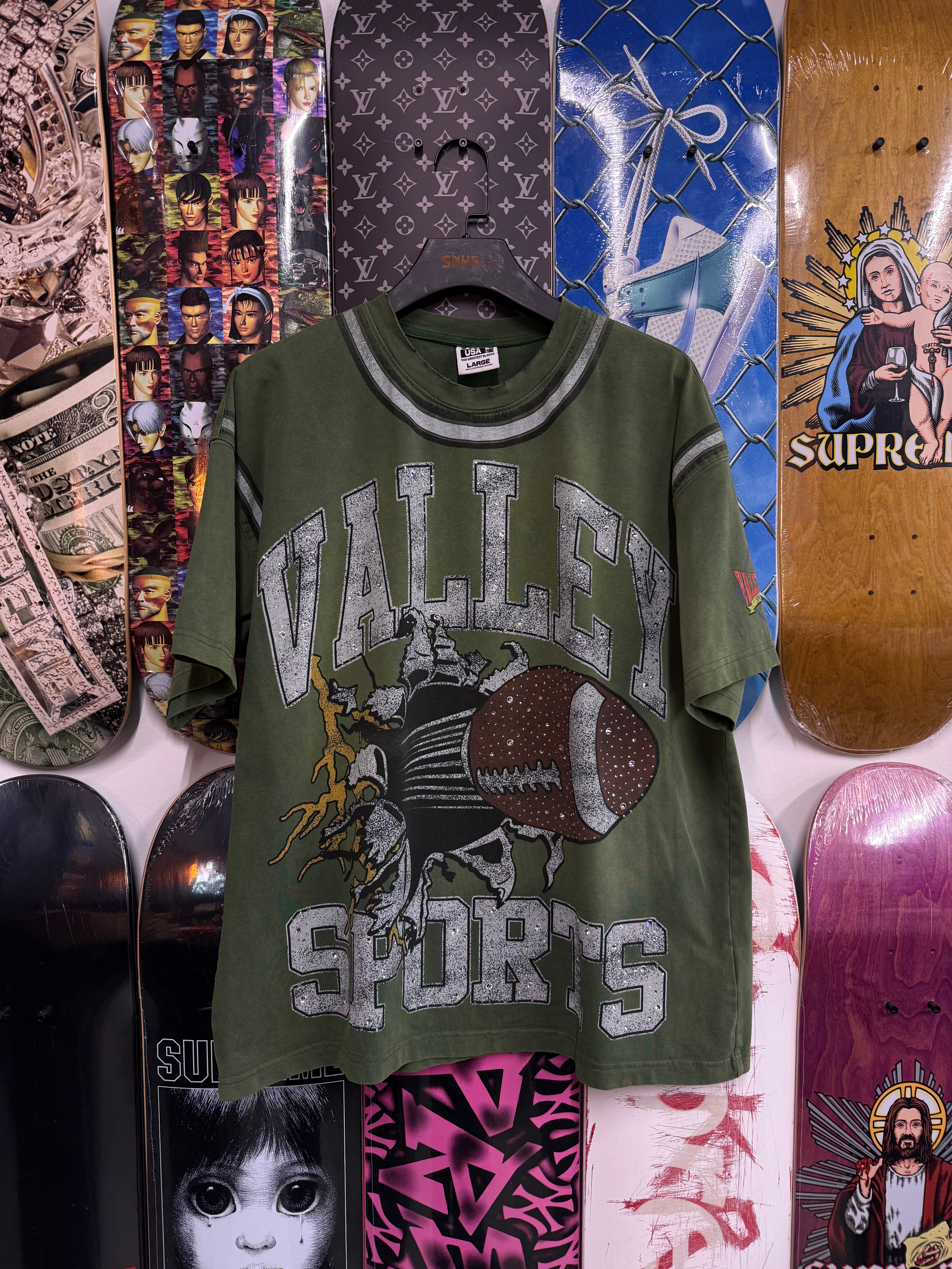Vale Forever Classic Bling Tee Green/Black - Used/Worn