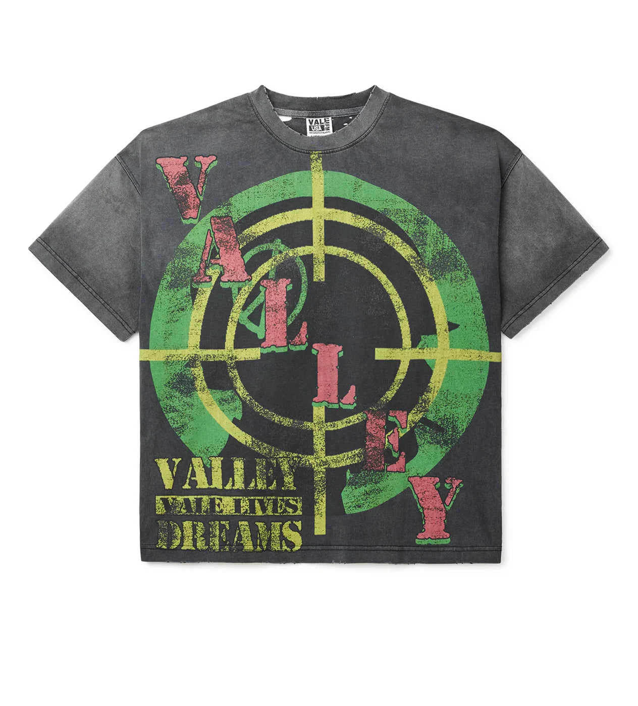 VALE FOREVER TARGET BLACK TEE