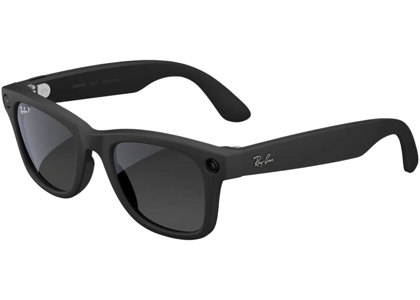 Meta x Ray-Ban Wayfarer Glasses (Gen 2) Standard 0RW4012_601ST350 Matte Black/Gradient Graphite
