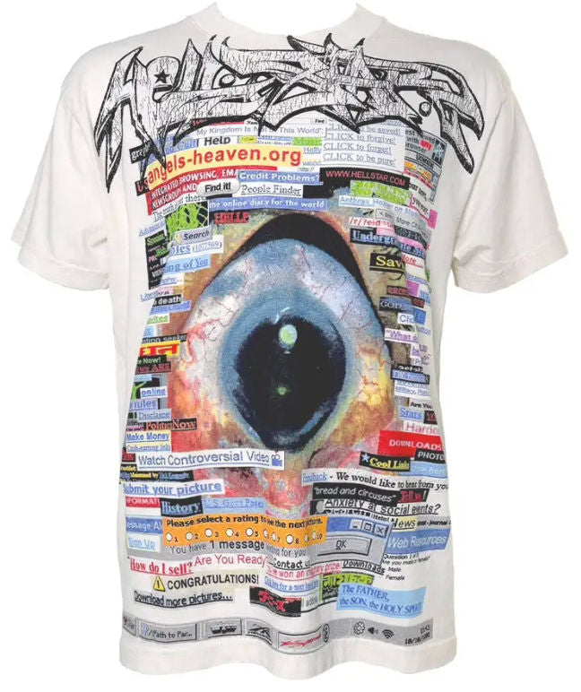 Hellstar Links Tee Shirt White