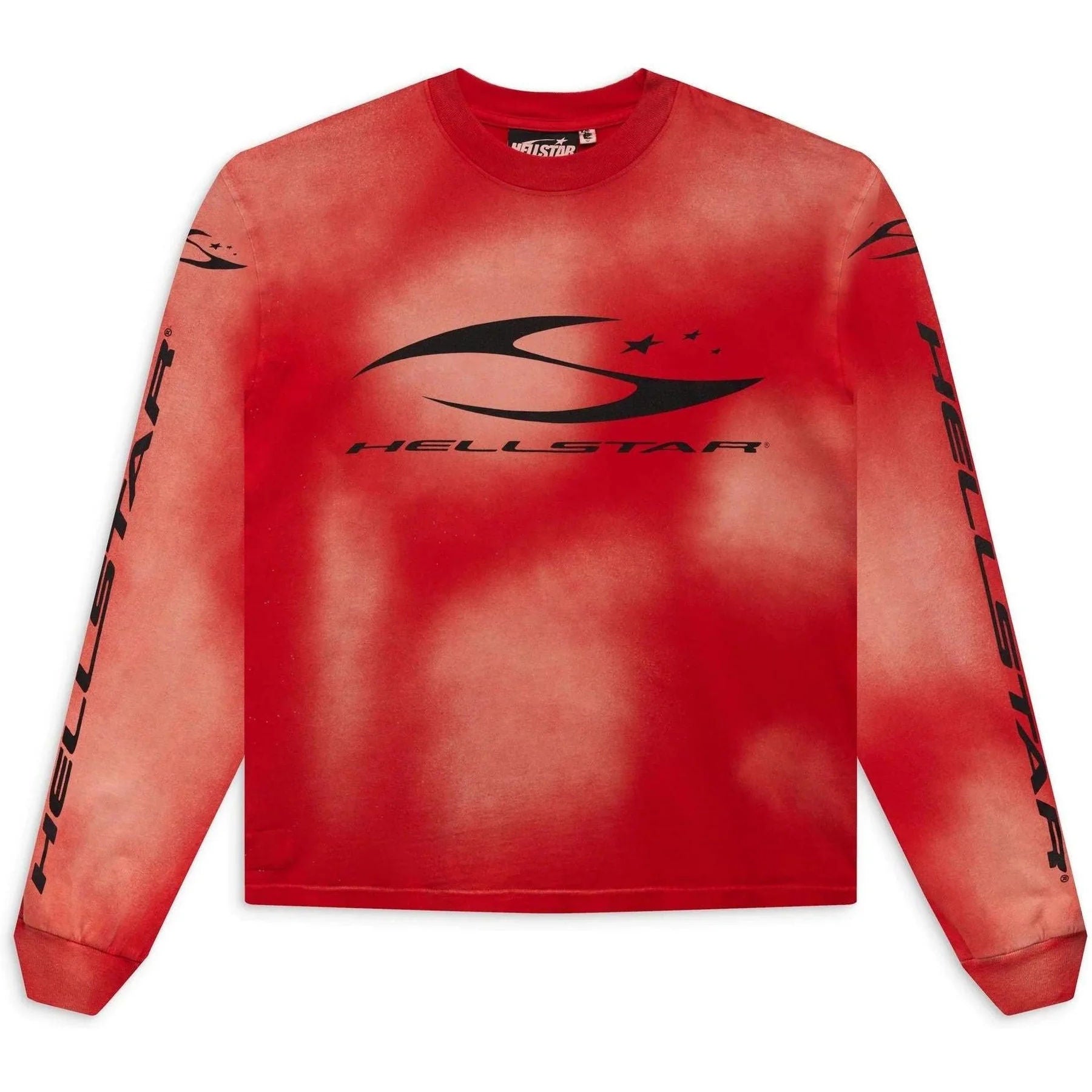Hellstar Cursive Logo T-Shirt Red