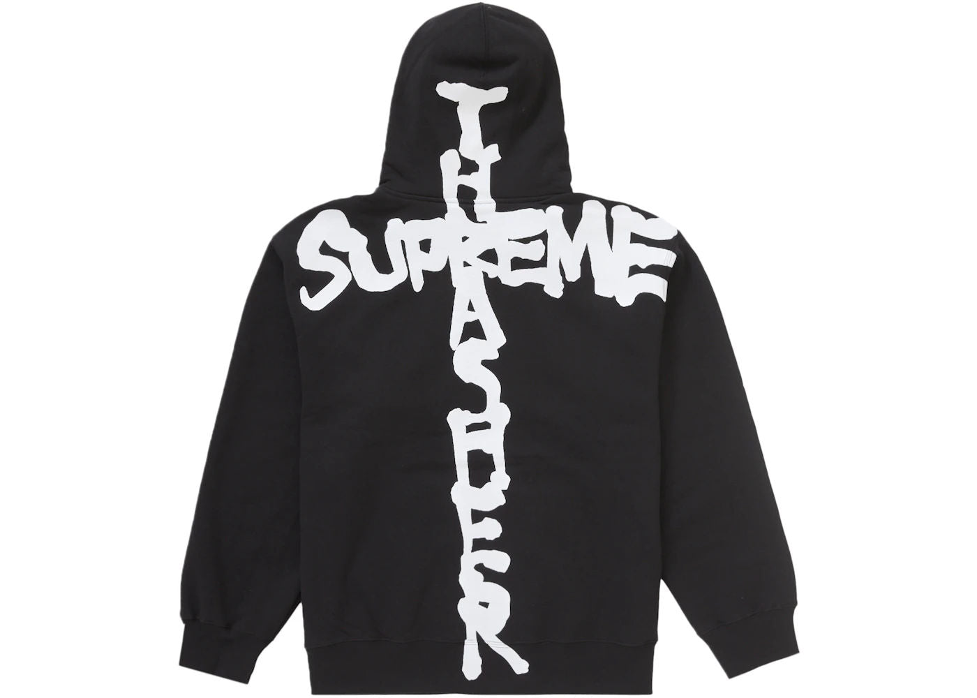 Supreme Thrasher Zip Up Hooded Sweatshirt Black