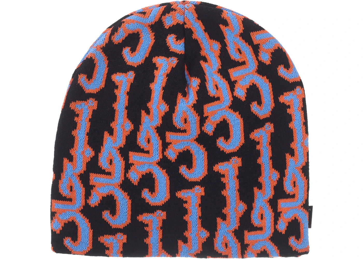 Supreme Arabic Jacquard Beanie Black