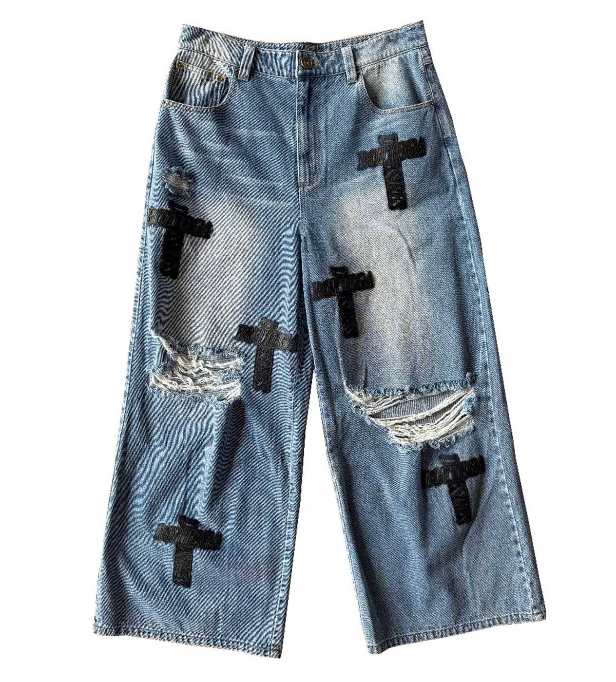 BOTTEGA DESIRES HOLY GRAIL DENIM PANTS