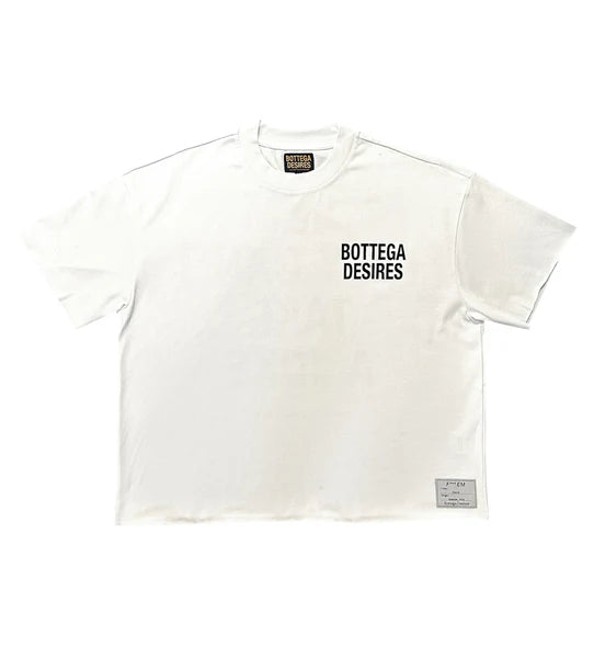BOTTEGA DESIRES WHITE F*** EM TEE