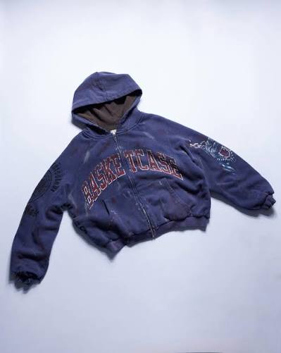 Basketcase Gallery Bulldog Zip-up Navy