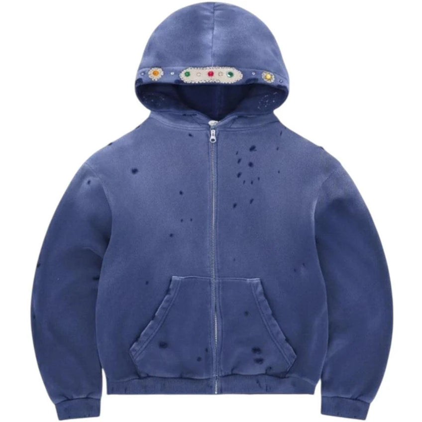 Bravest Studio Sapphire Blue Zip-Up