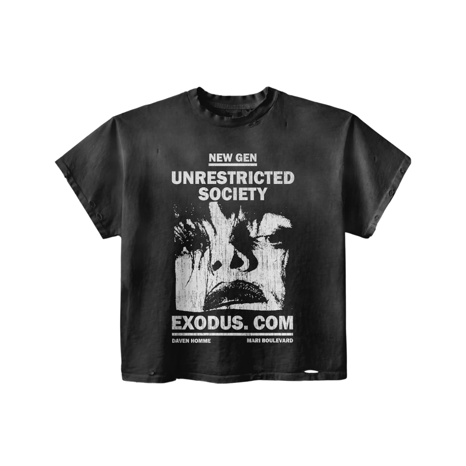 Daven Homme Unrestricted Society Tee Black