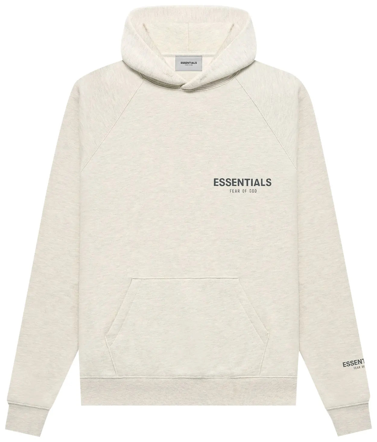 Fear of God Essentials Core Collection Pullover Hoodie Light Heather Oatmeal