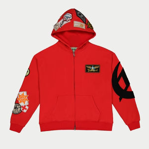 GODSPEED Squadron Zip-Up (Red)