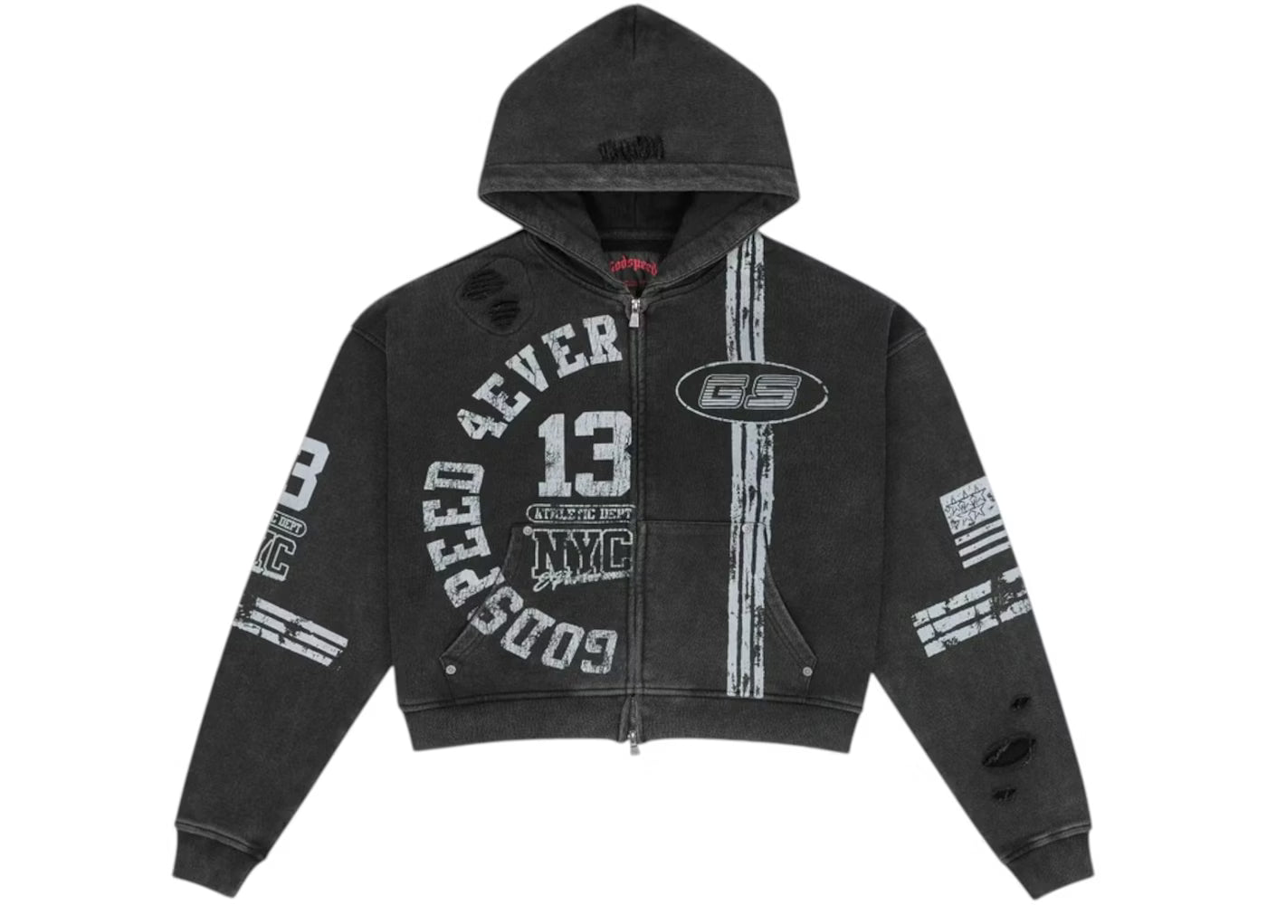 GODSPEED Roadster Zip-Up (Black)