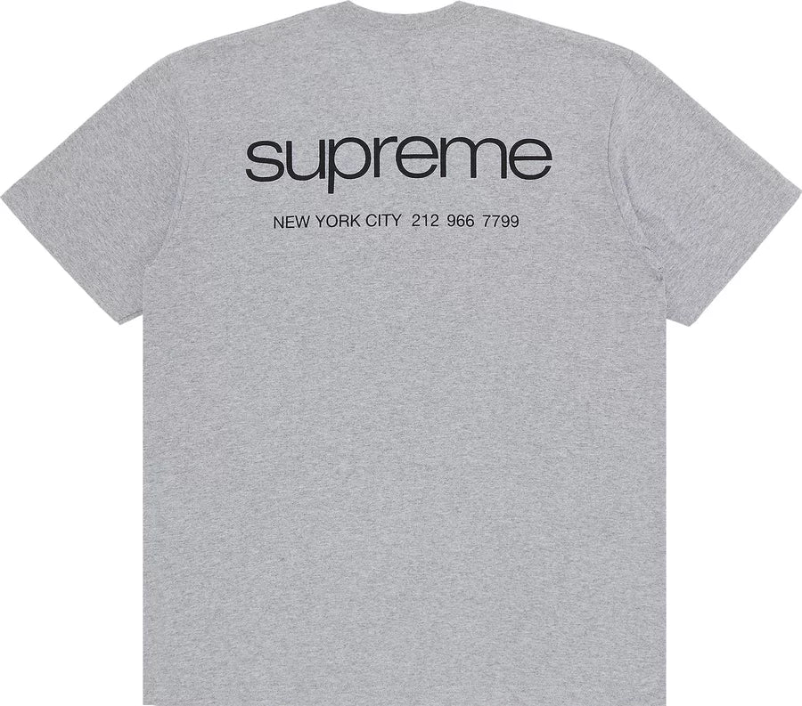 特価販売Supreme Shop Tee White Tシャツ/カットソー(半袖/袖なし)