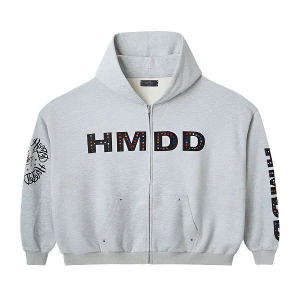 HMDD CHIMSTONE ZIP-UP GREY