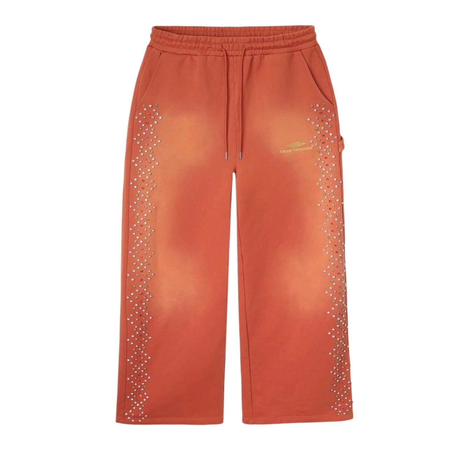 HMDD CRYSTAL SWEATPANTS ORANGE