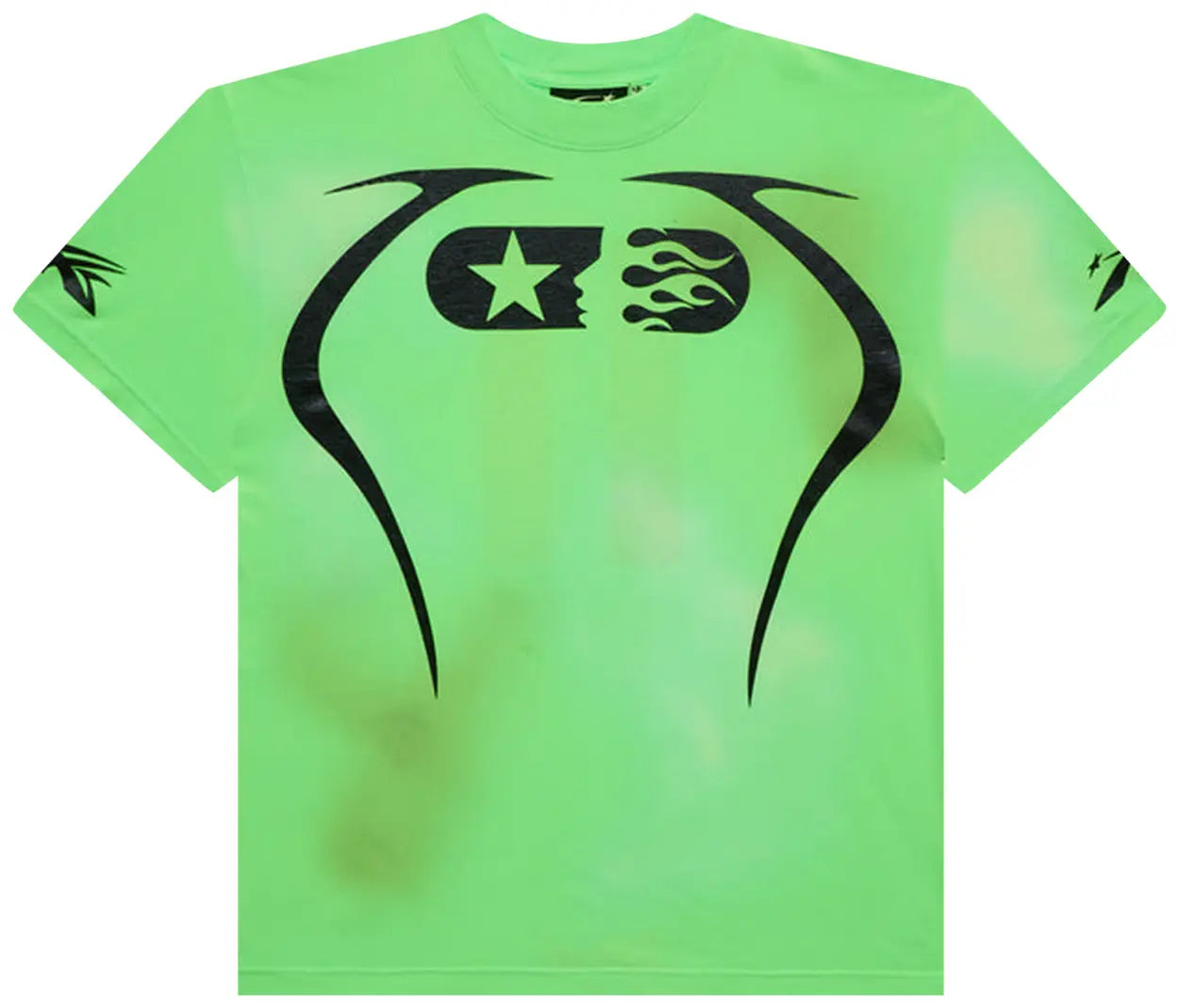 Hellstar Men's Warm Up T-Shirt Neon Green
