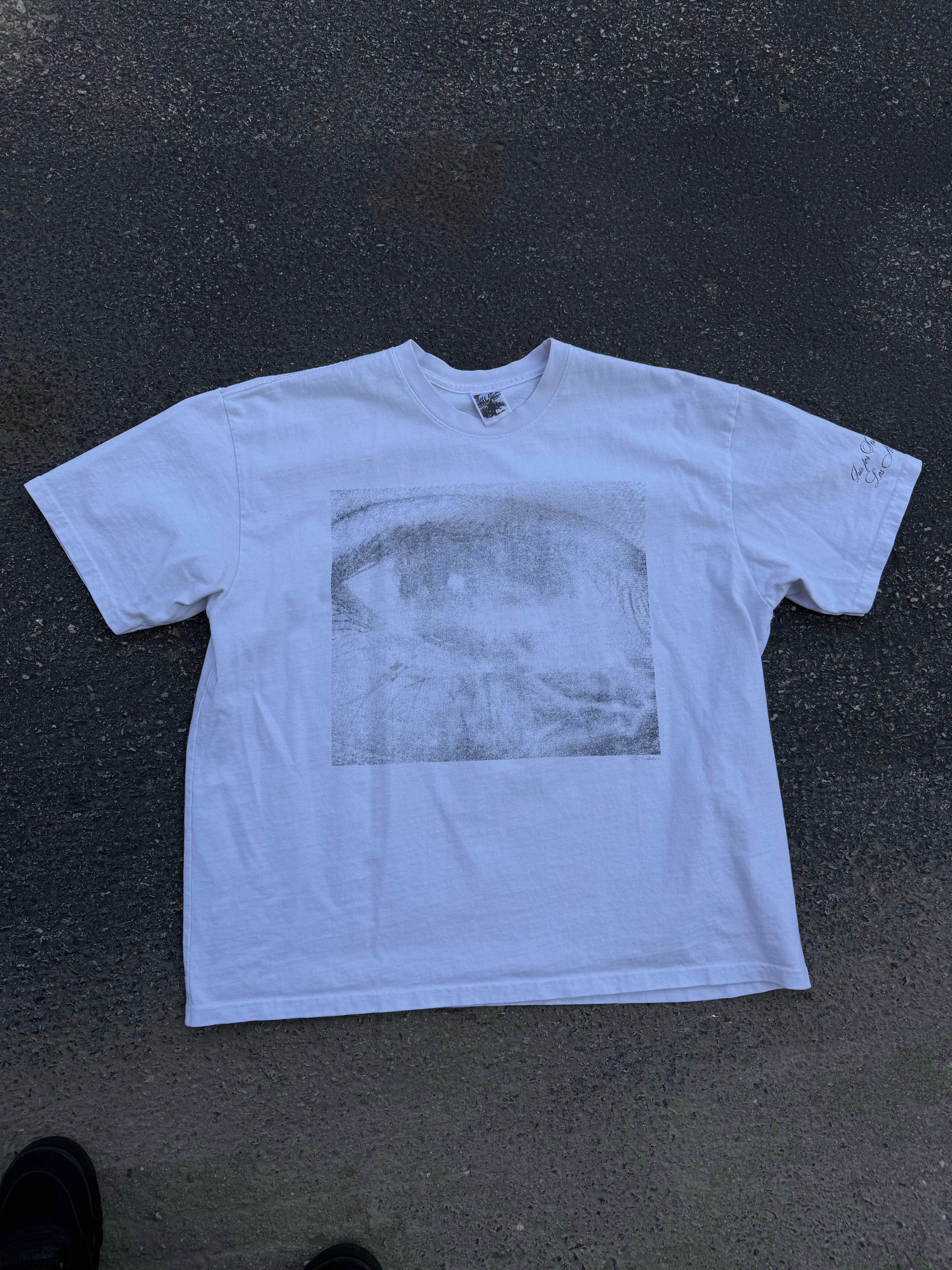 Basketcase Iris Tee White - Used/Worn