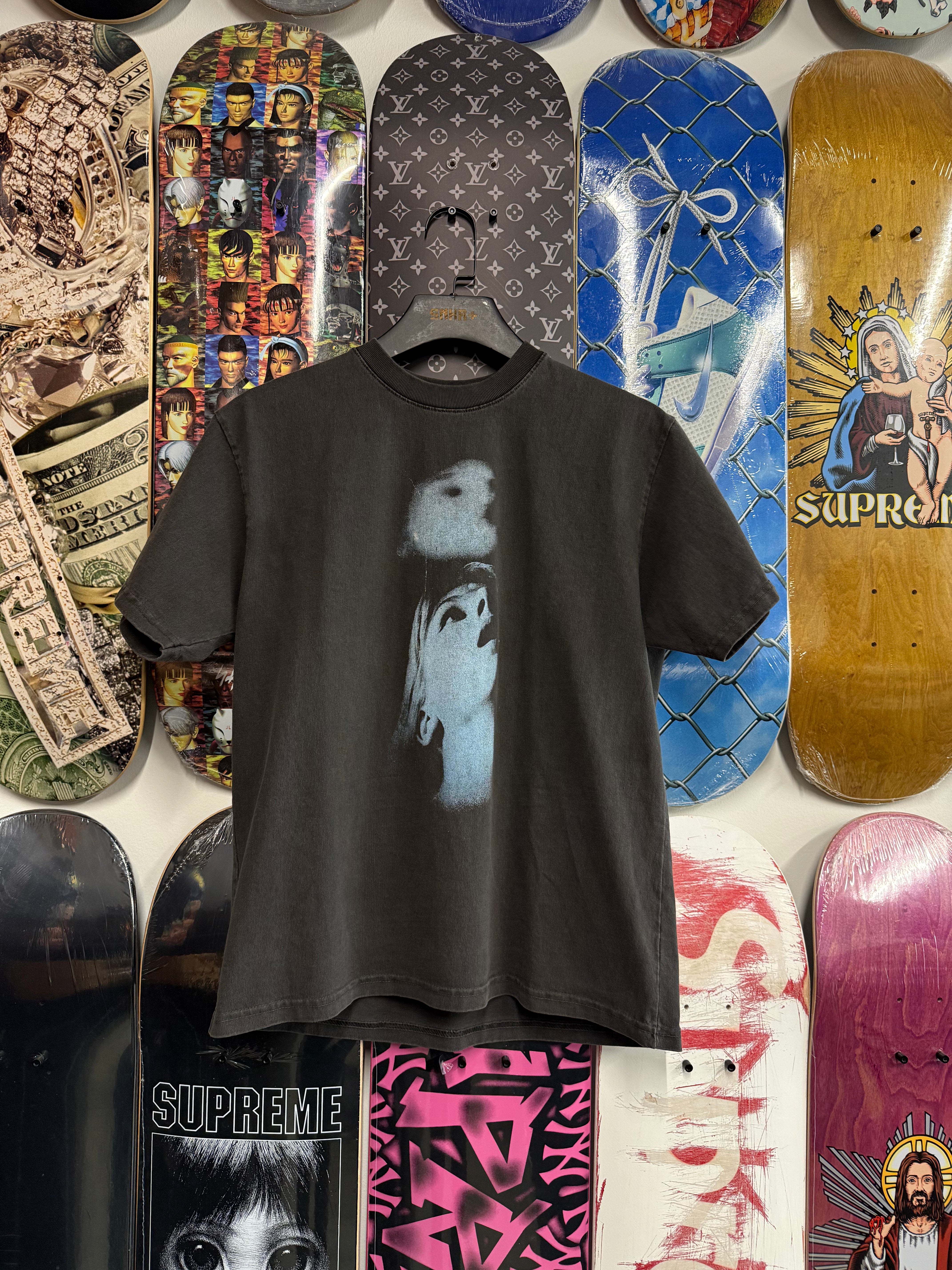 Basketcase Gallery Ghost Tee - Used/Worn