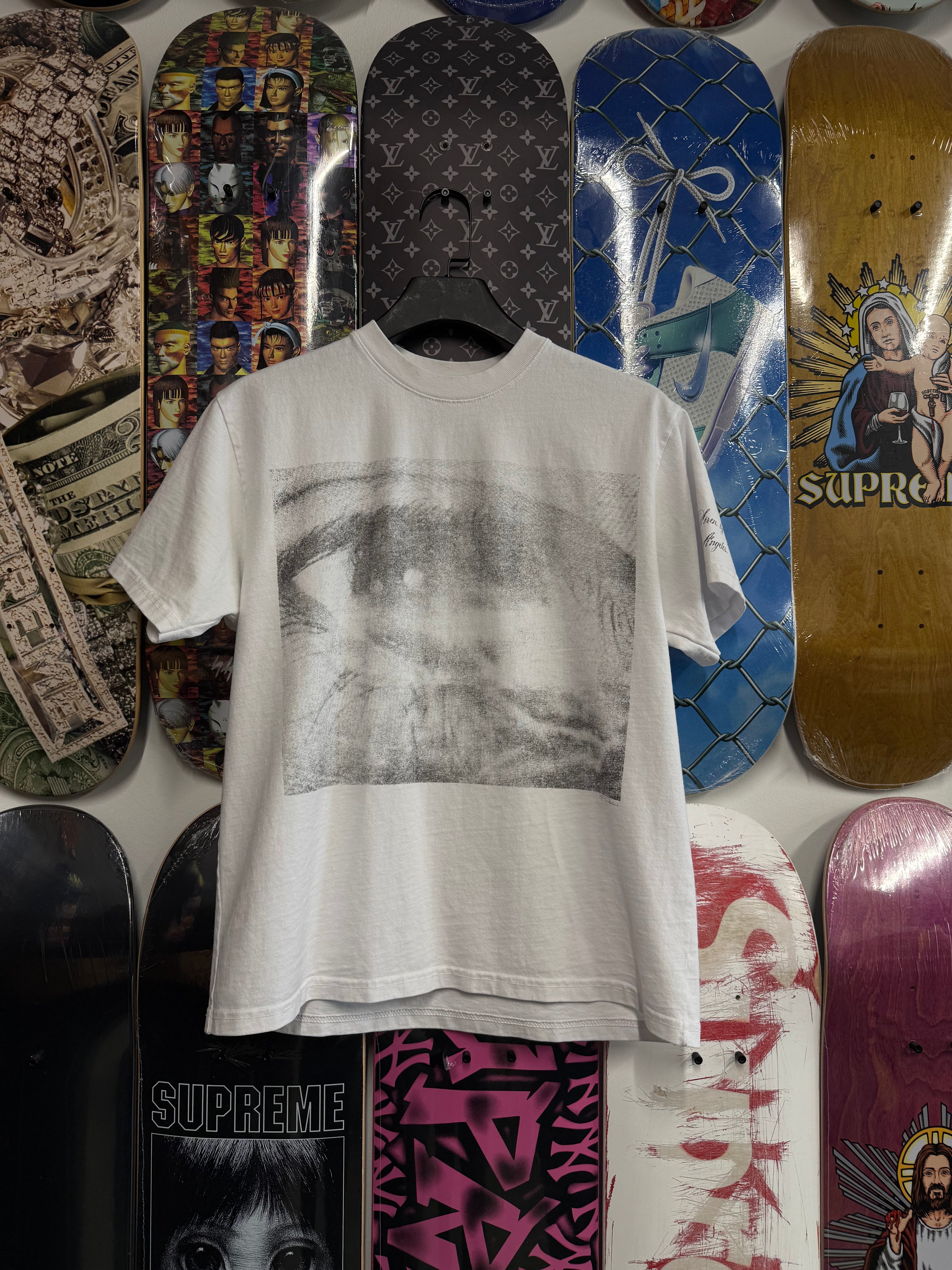 Basketcase Gallery Iris Tee White - Used/Worn