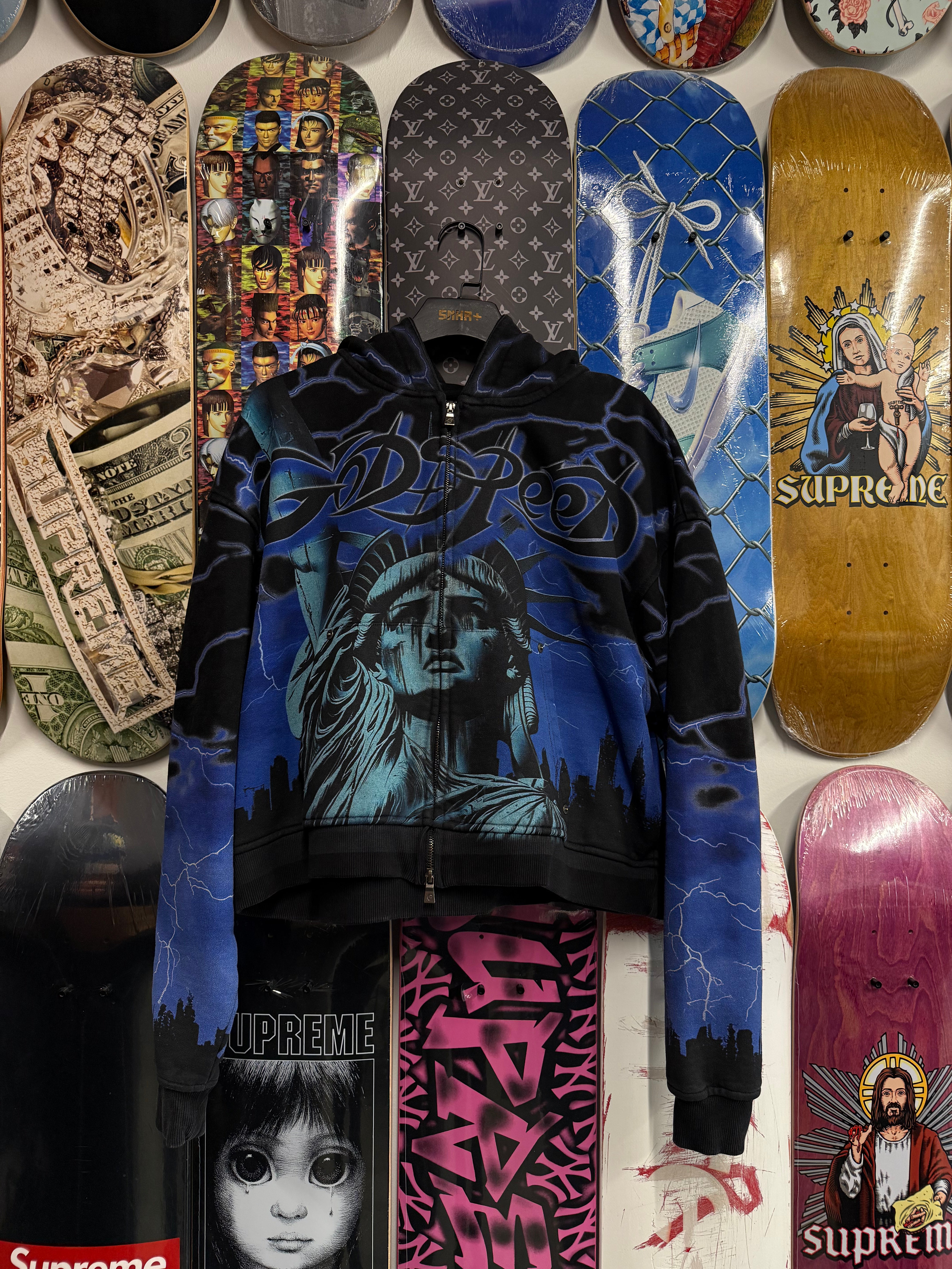 Godspeed Voltage Zip Hoodie 'Blue' - Used/Worn