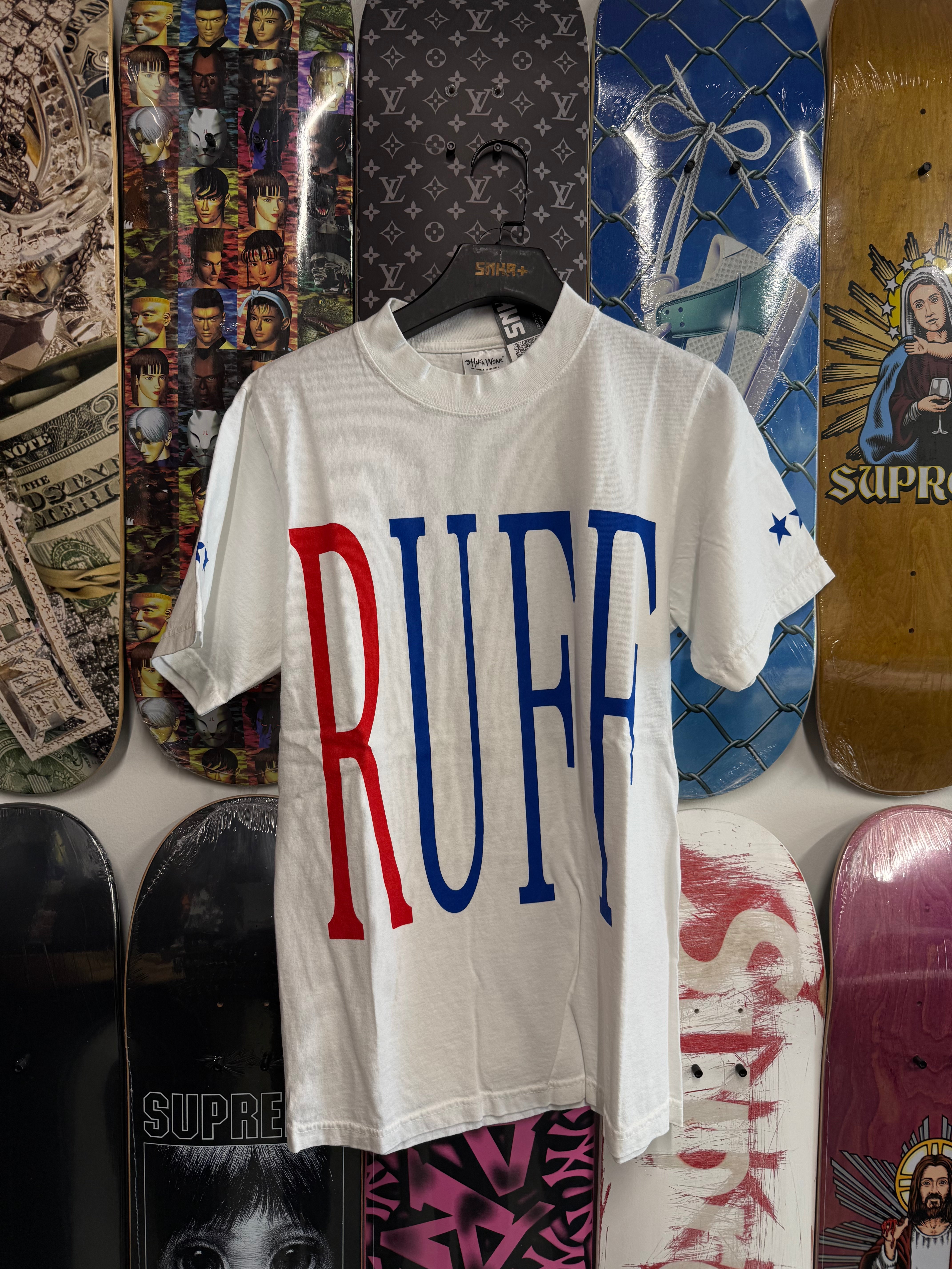 Ruff Royal Ruff Tee White