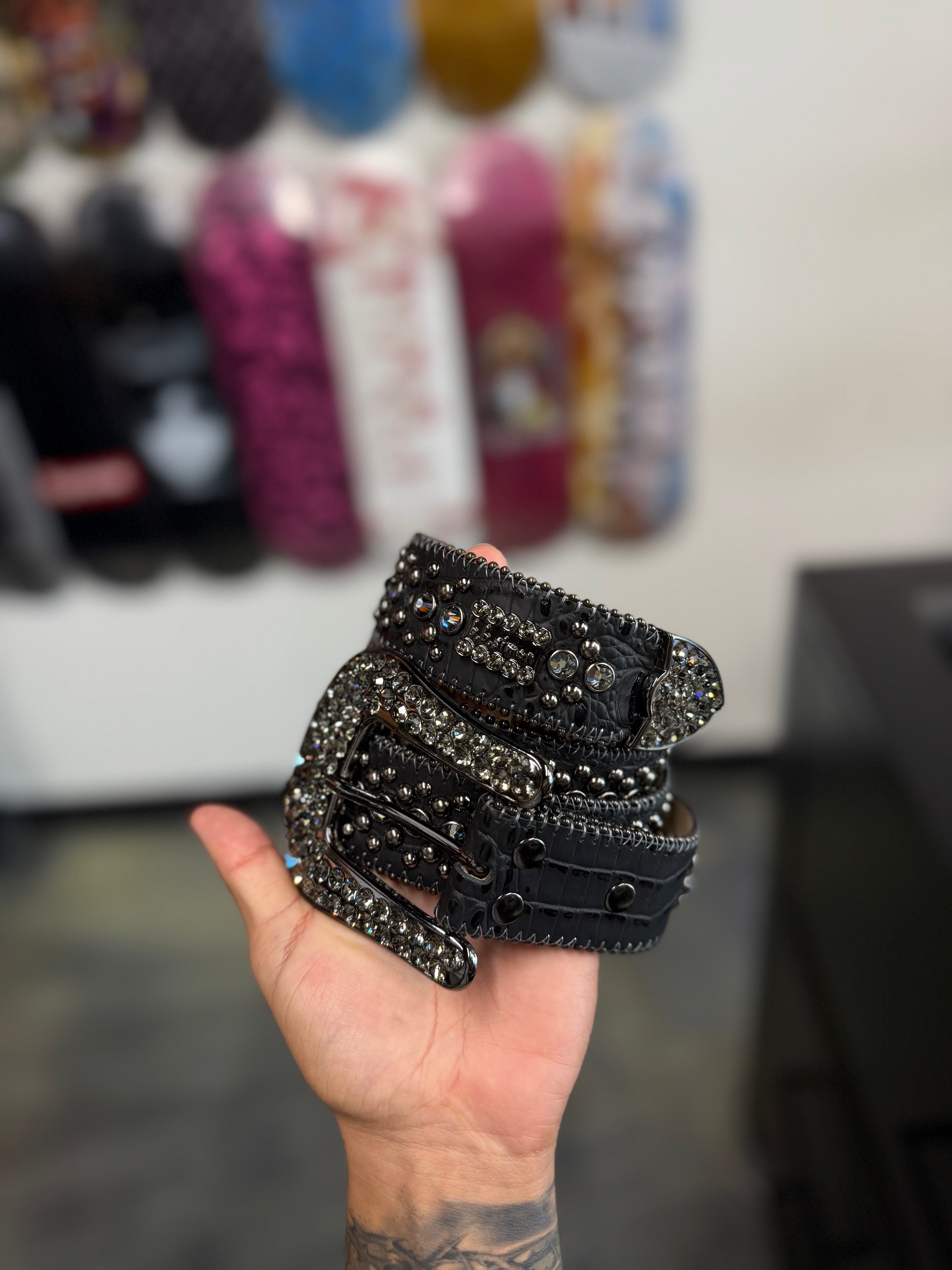 B.B. Simon Swarvoski Belt - Used/Worn