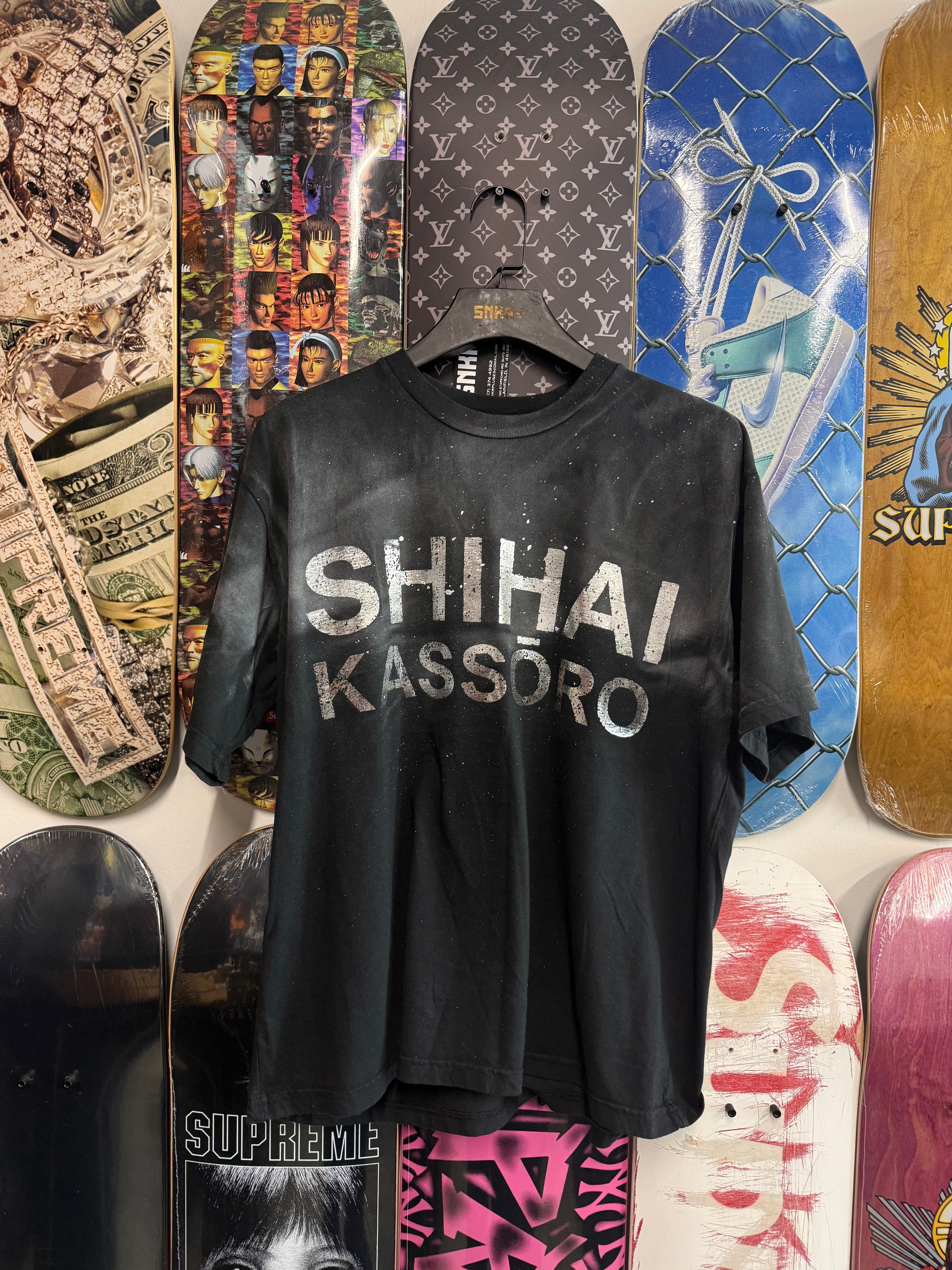Shihai Kassoro Black Logo Tee