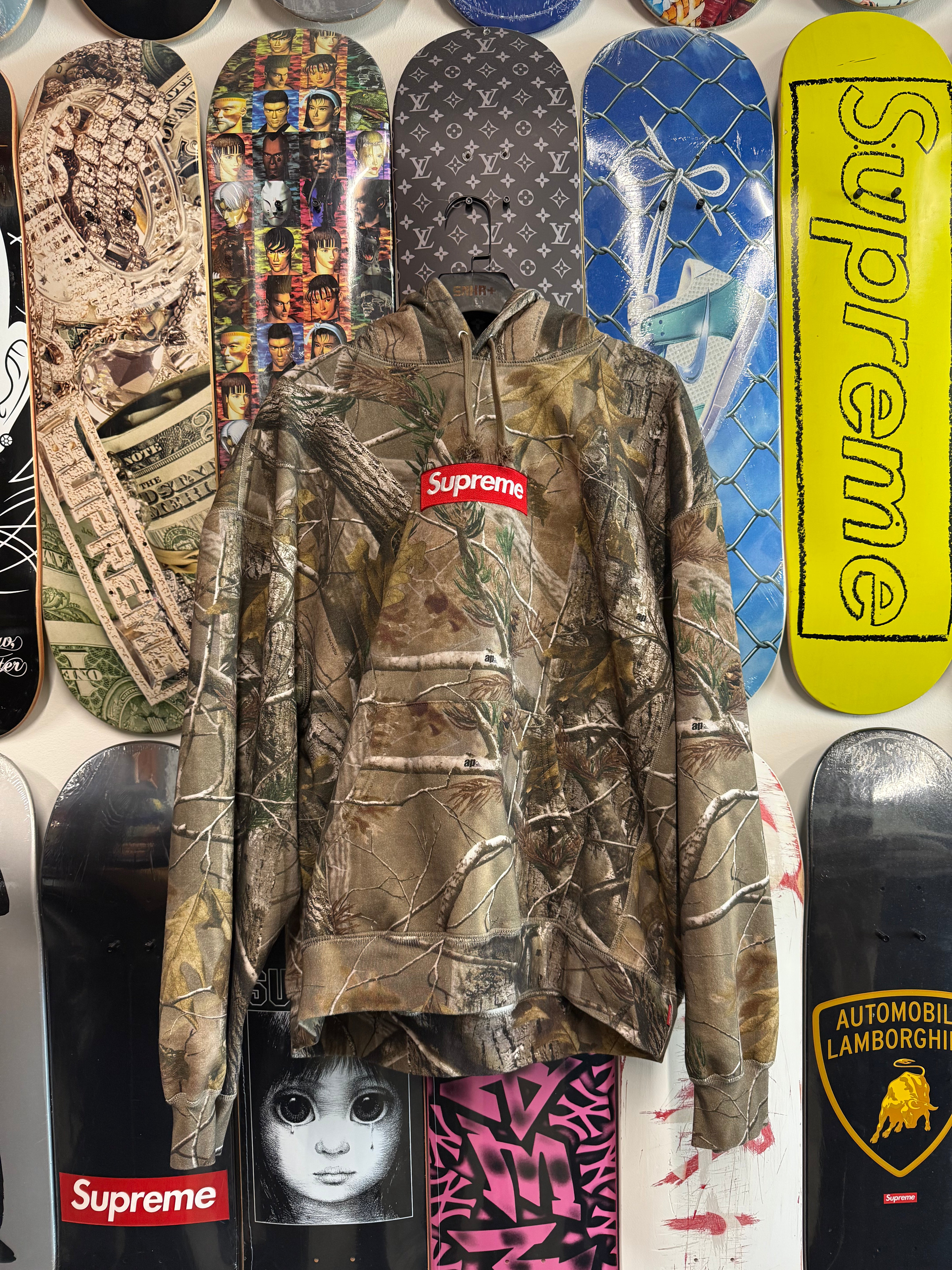 Supreme Box Logo Hooded Sweatshirt (FW25) Realtree AP Camo - Used/Worn