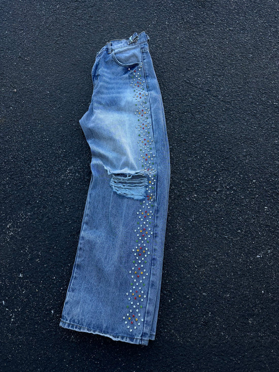 HMDD JEANS WITH JEWELS