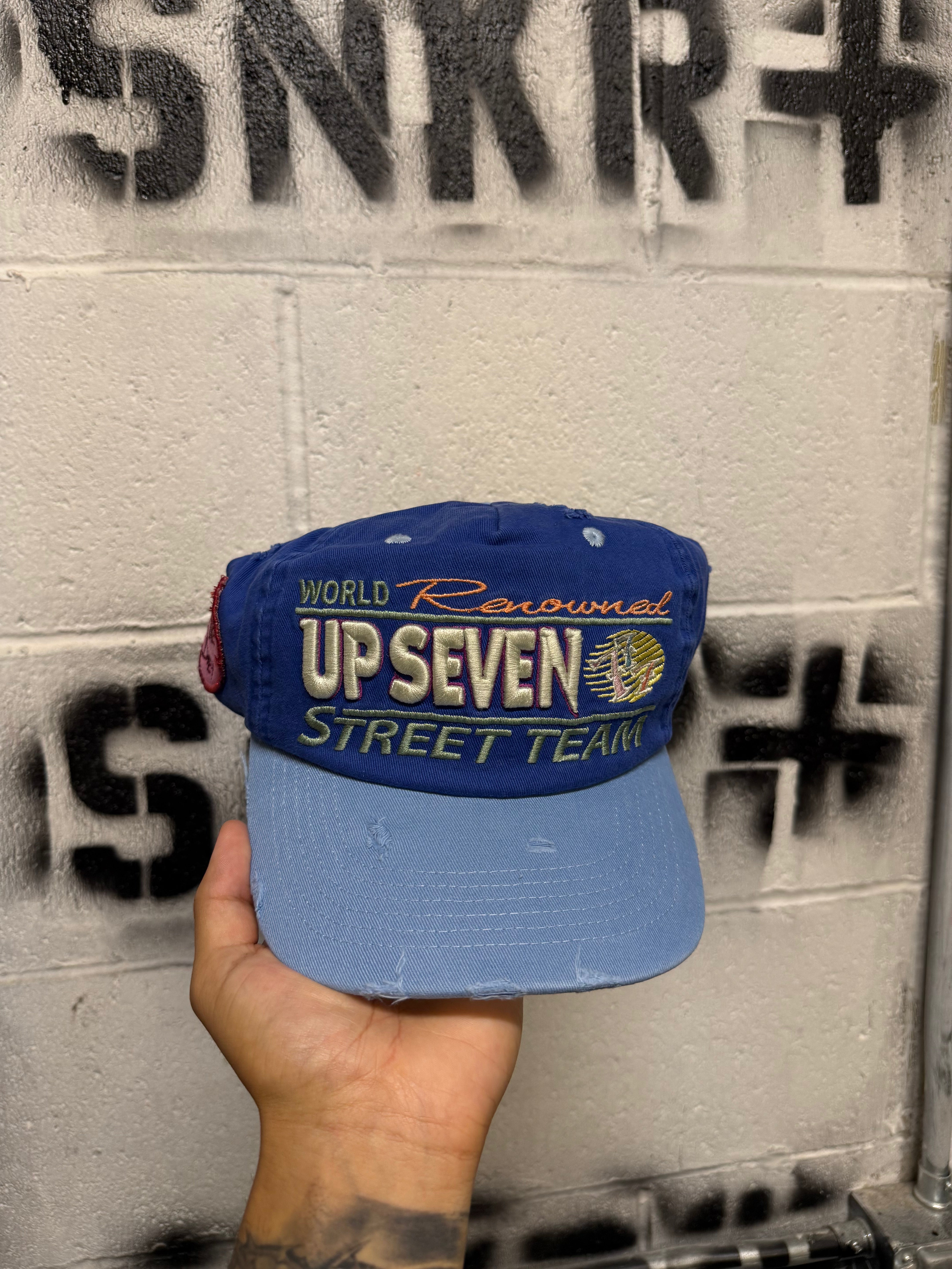 Up7Skate Street Team Hat Blue