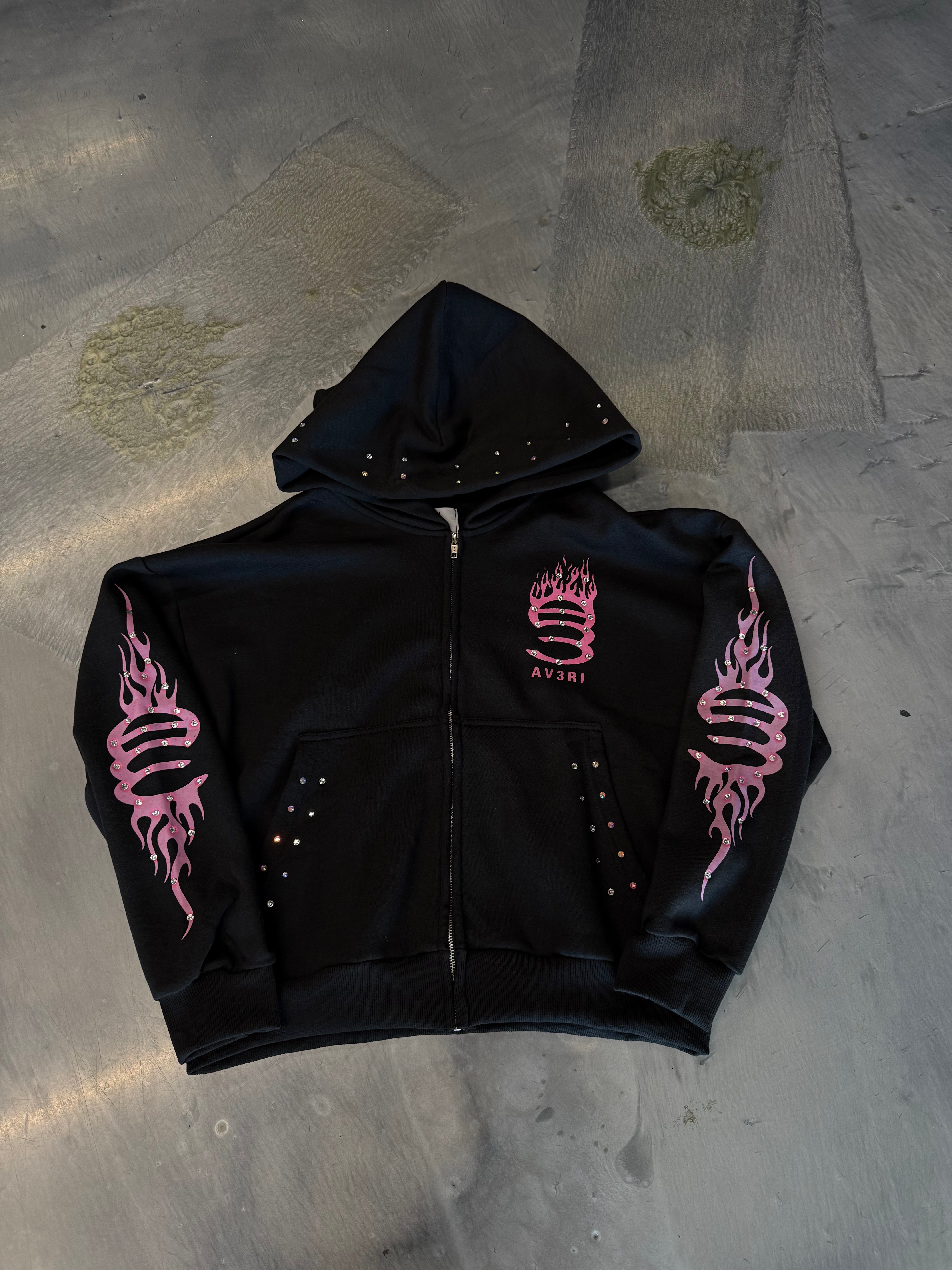 Av3ri Pink Diamond Jacket