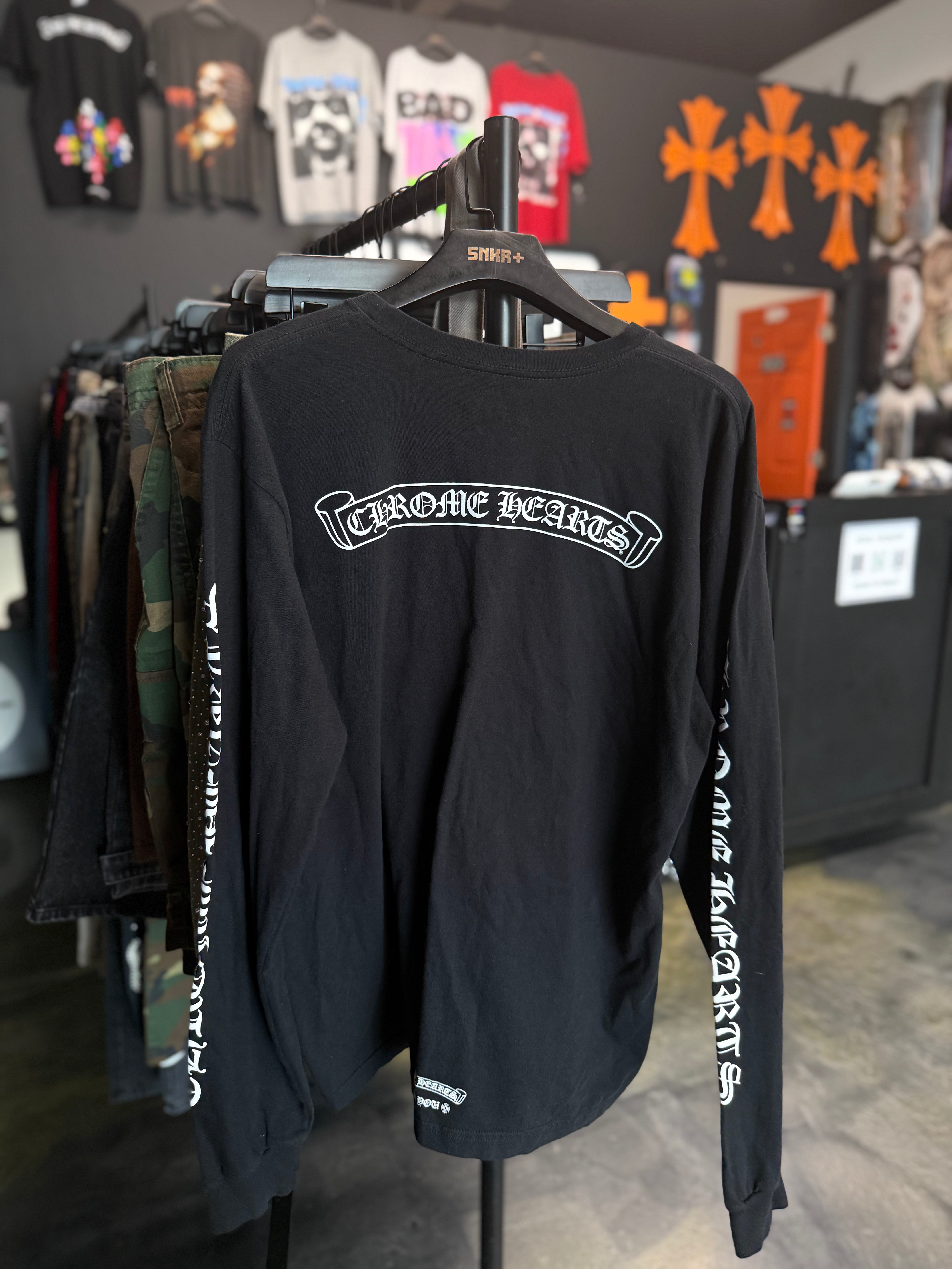 Chrome Hearts Longsleeve Black - Used/Worn