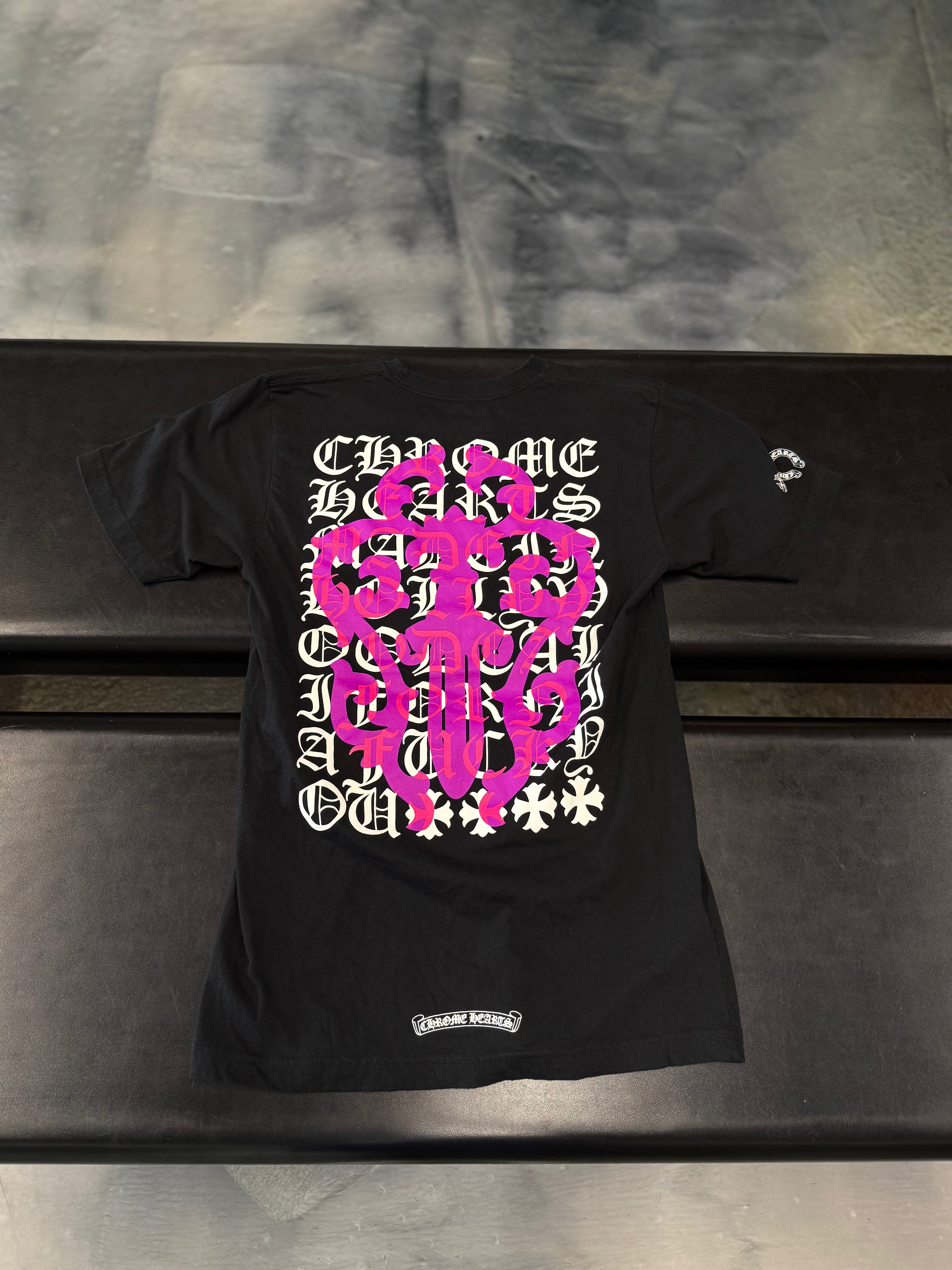 Chrome Hearts Eye Chart Dagger Tee - Like New