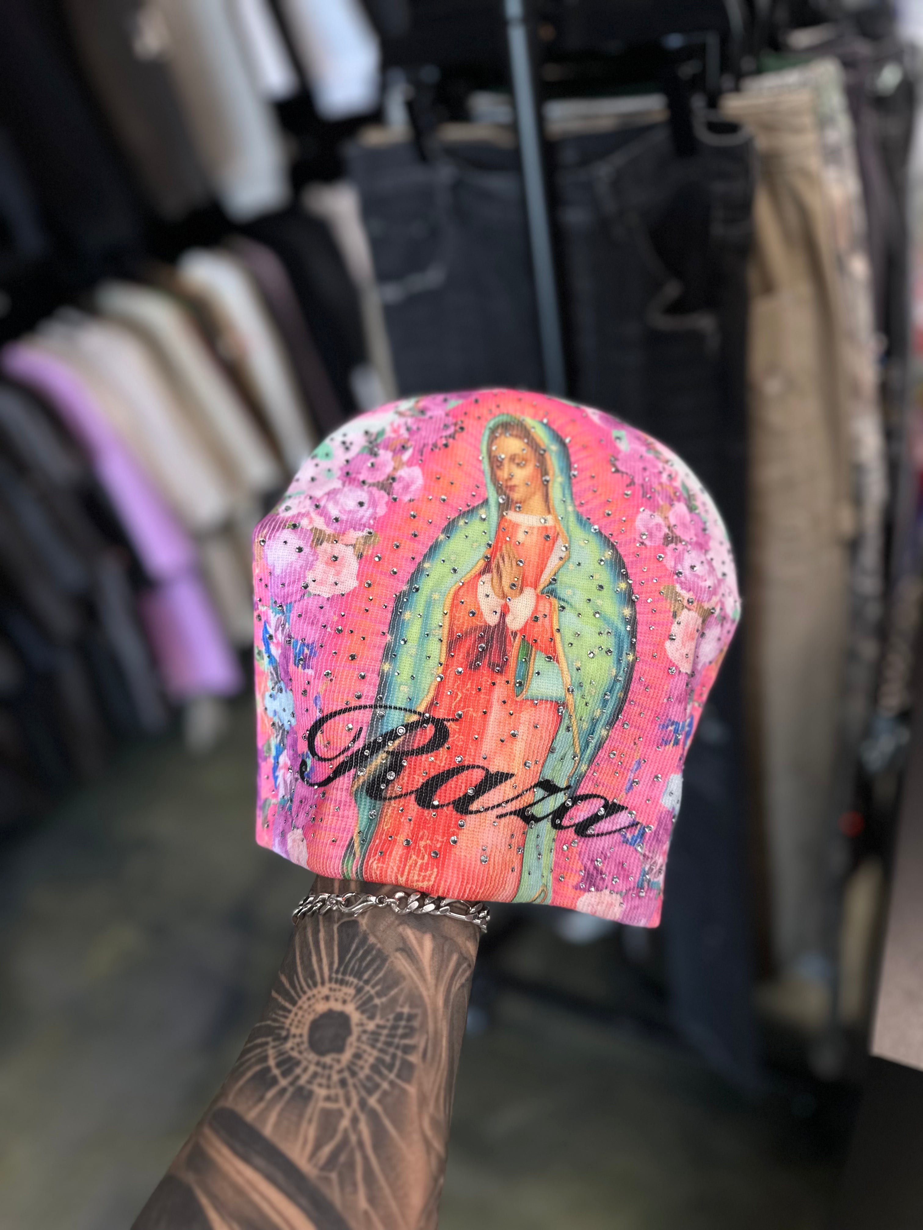 LA RAZA VIRGENCITA BEANIE