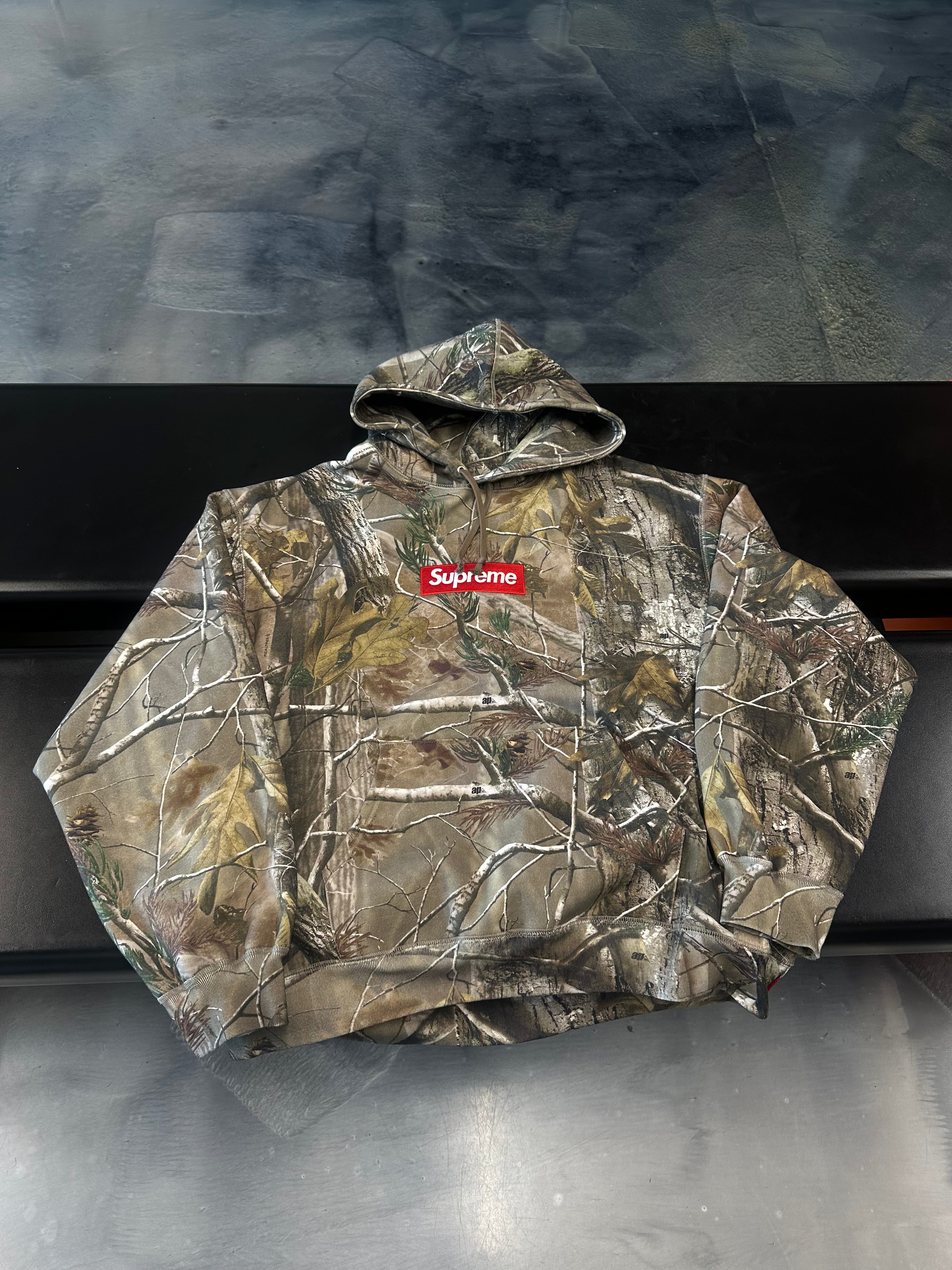 Supreme Box Logo Hooded Sweatshirt (FW25) Realtree AP Camo - Used/Worn