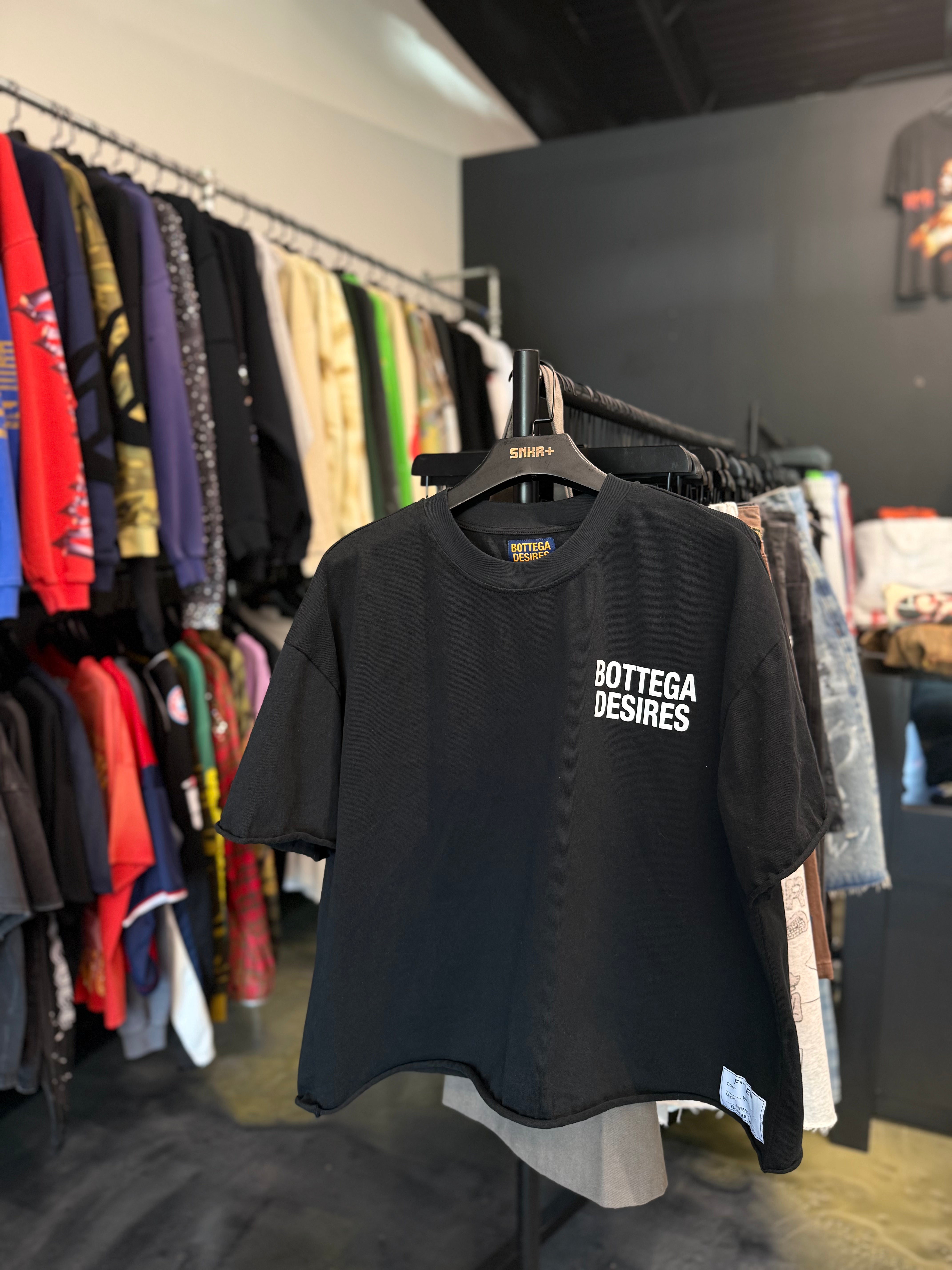 Bottega Desire F*** Em Tee Black - Used/Worn