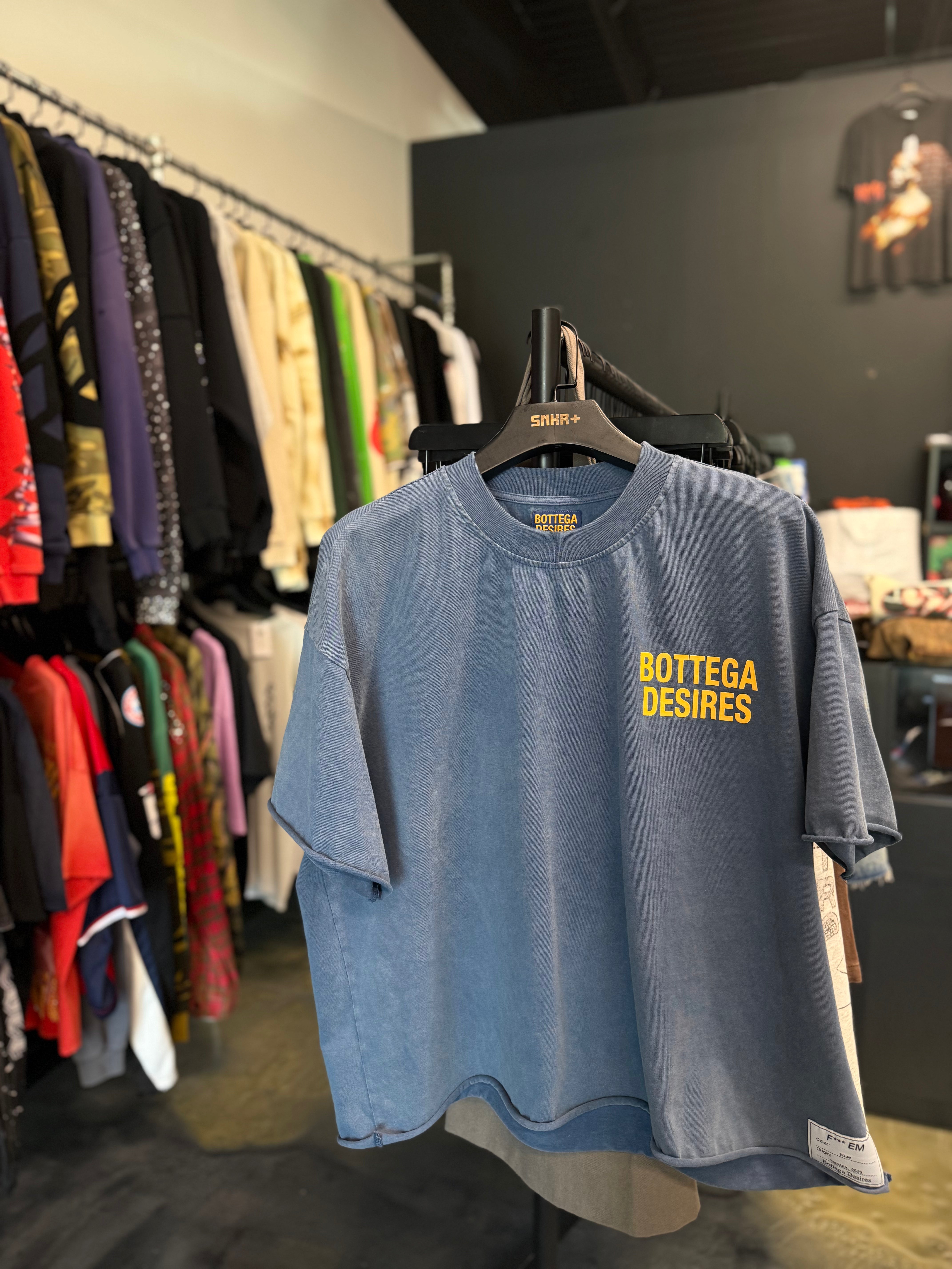 Bottega Desire F*** Em Tee Blue - Used/Worn