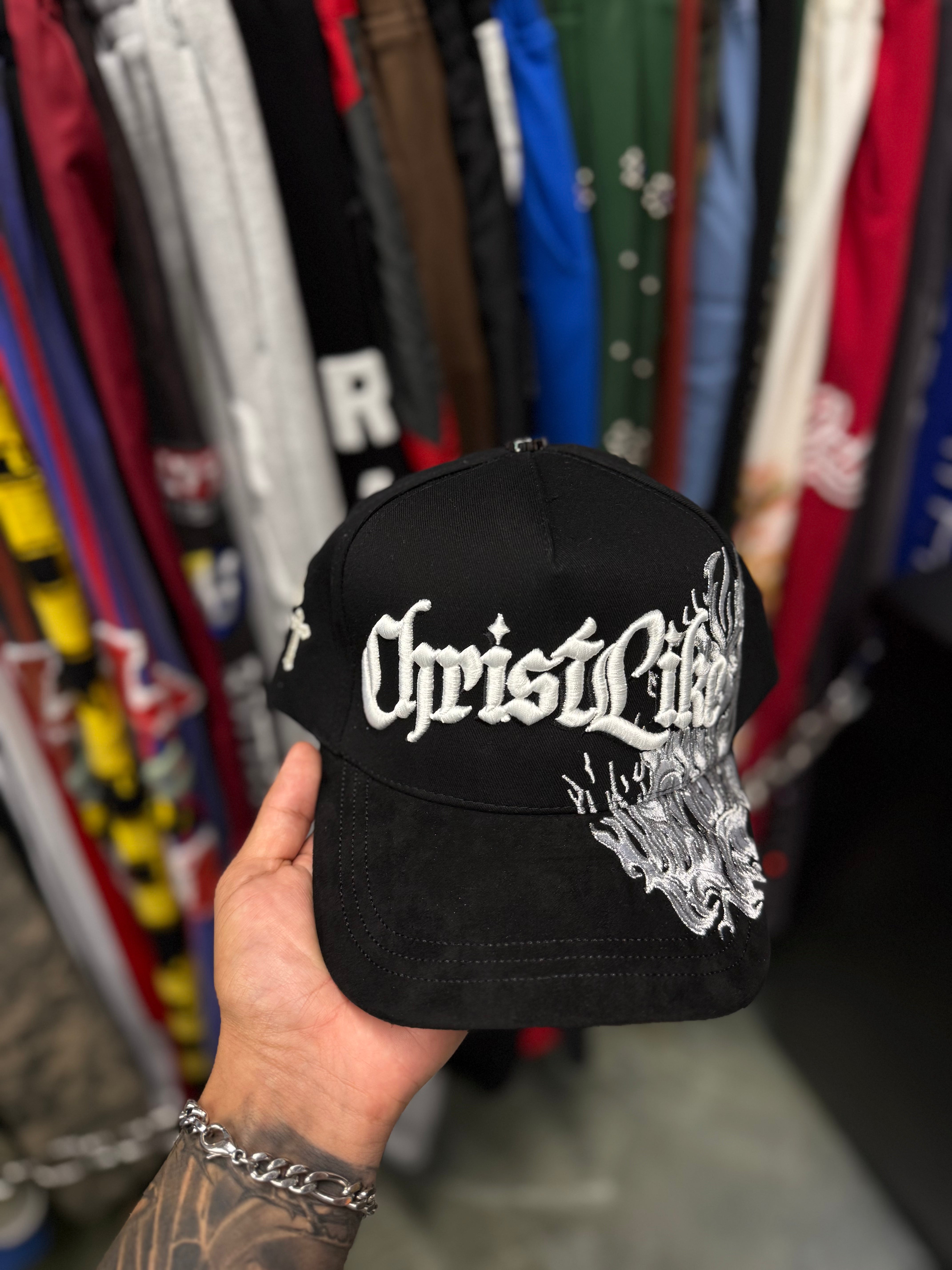 Christlike Silver Flame Snapback