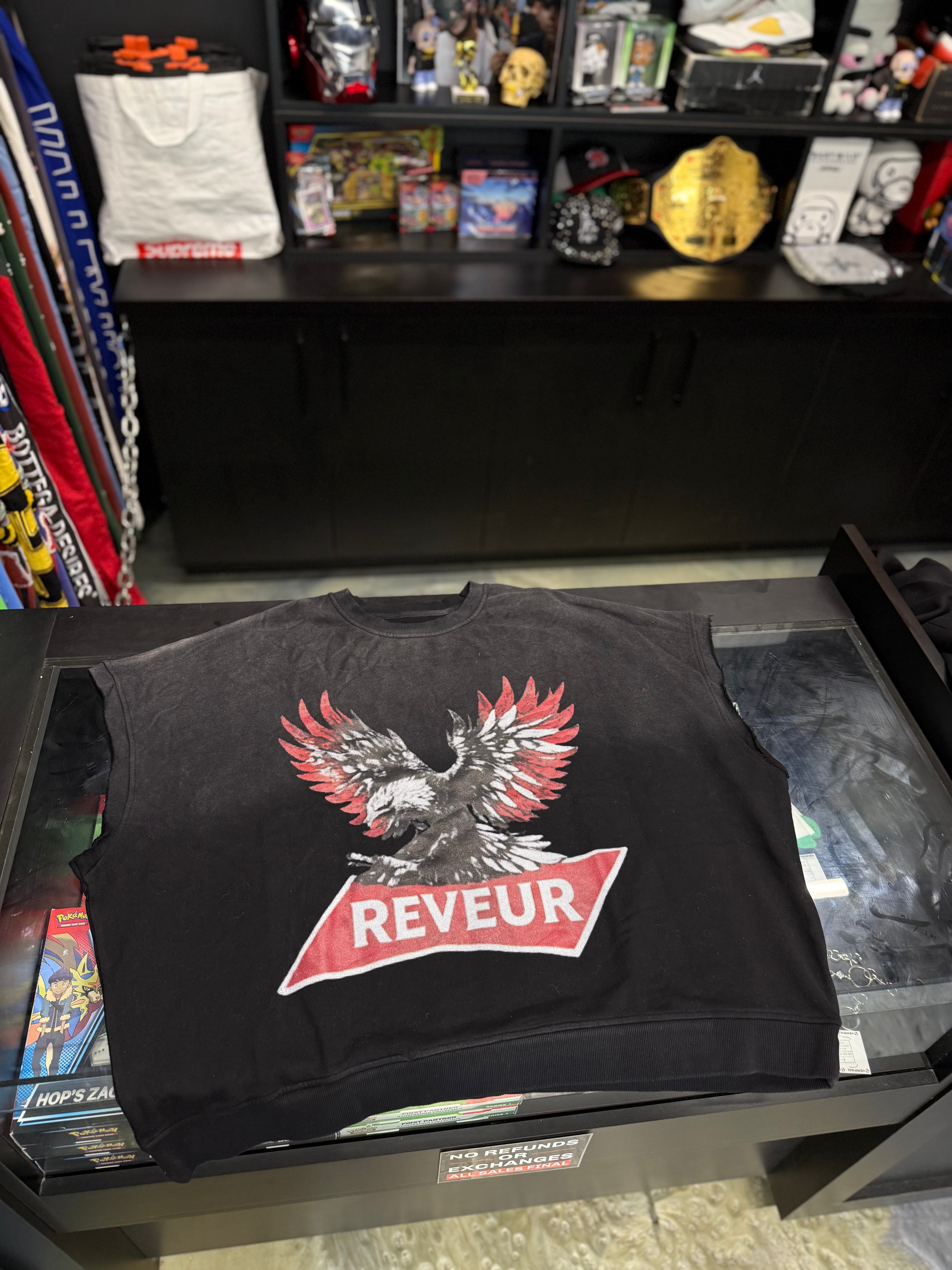 REVUER CUTOFF EAGLE TEE