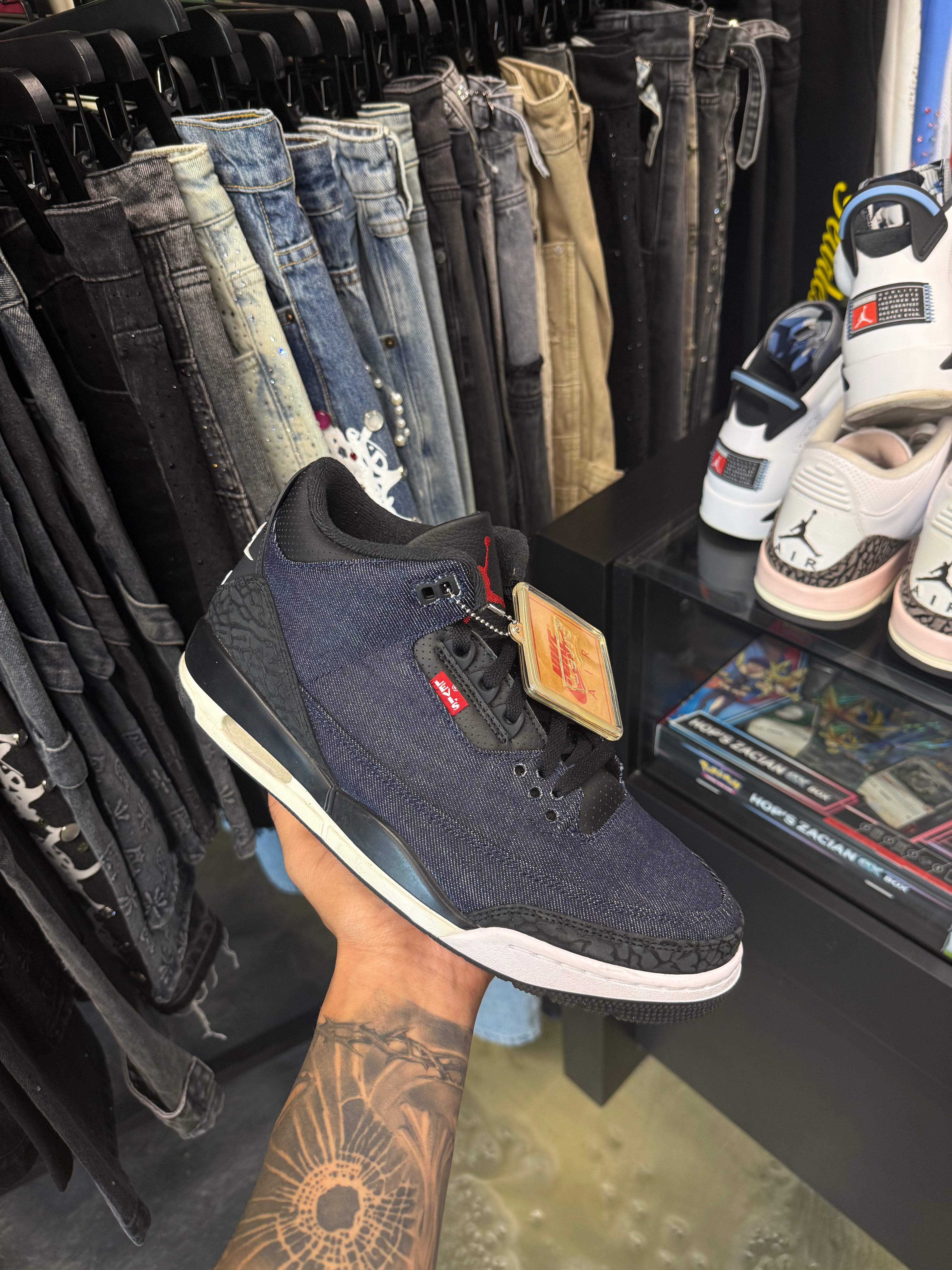Jordan 3 Retro Levi’s Indigo - Used/Worn