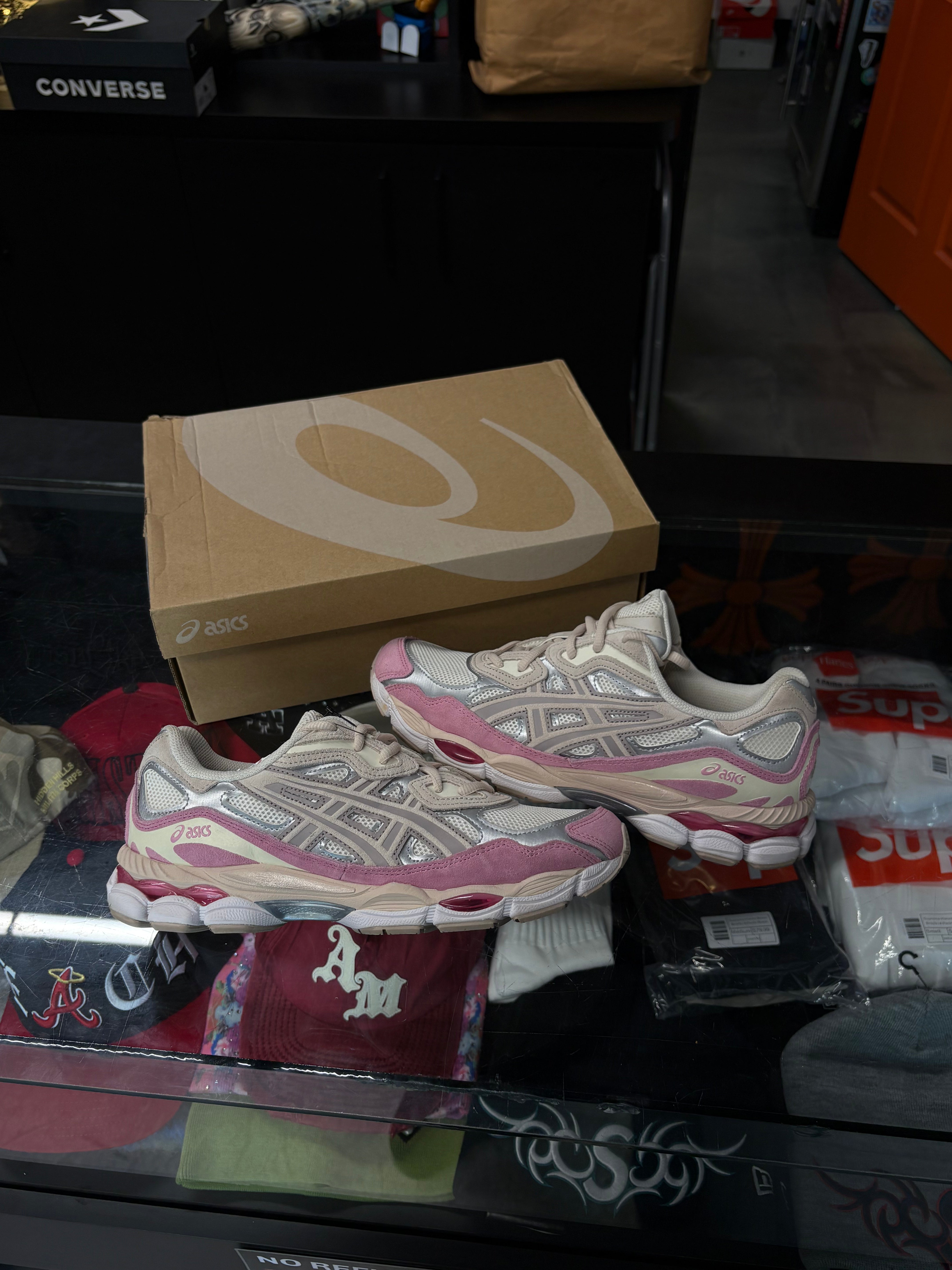 ASICS Gel-NYC Cream Mineral Beige Pink - Used/Worn