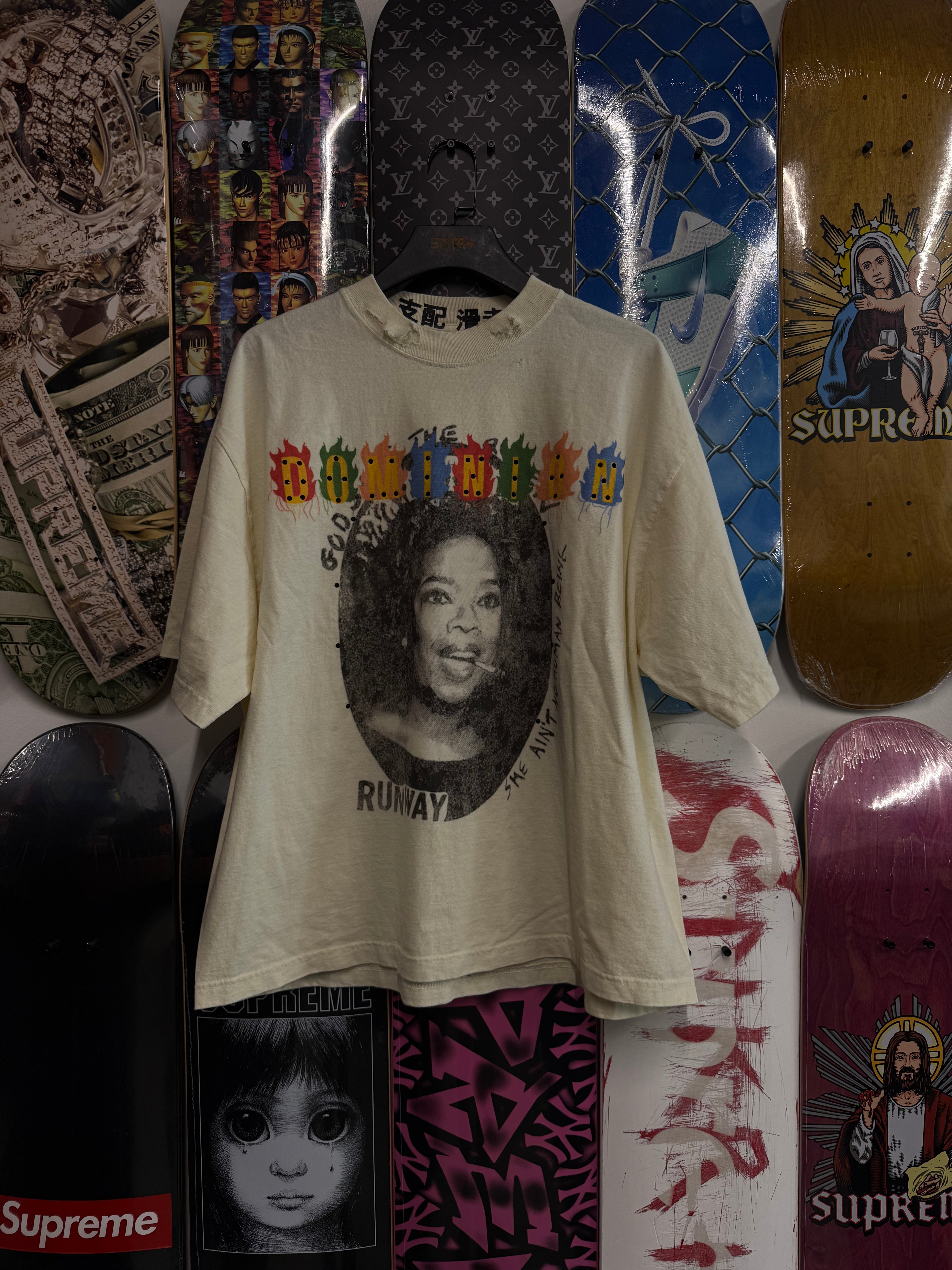 SHIHAI KASSORO DOMINION TEE CREAM