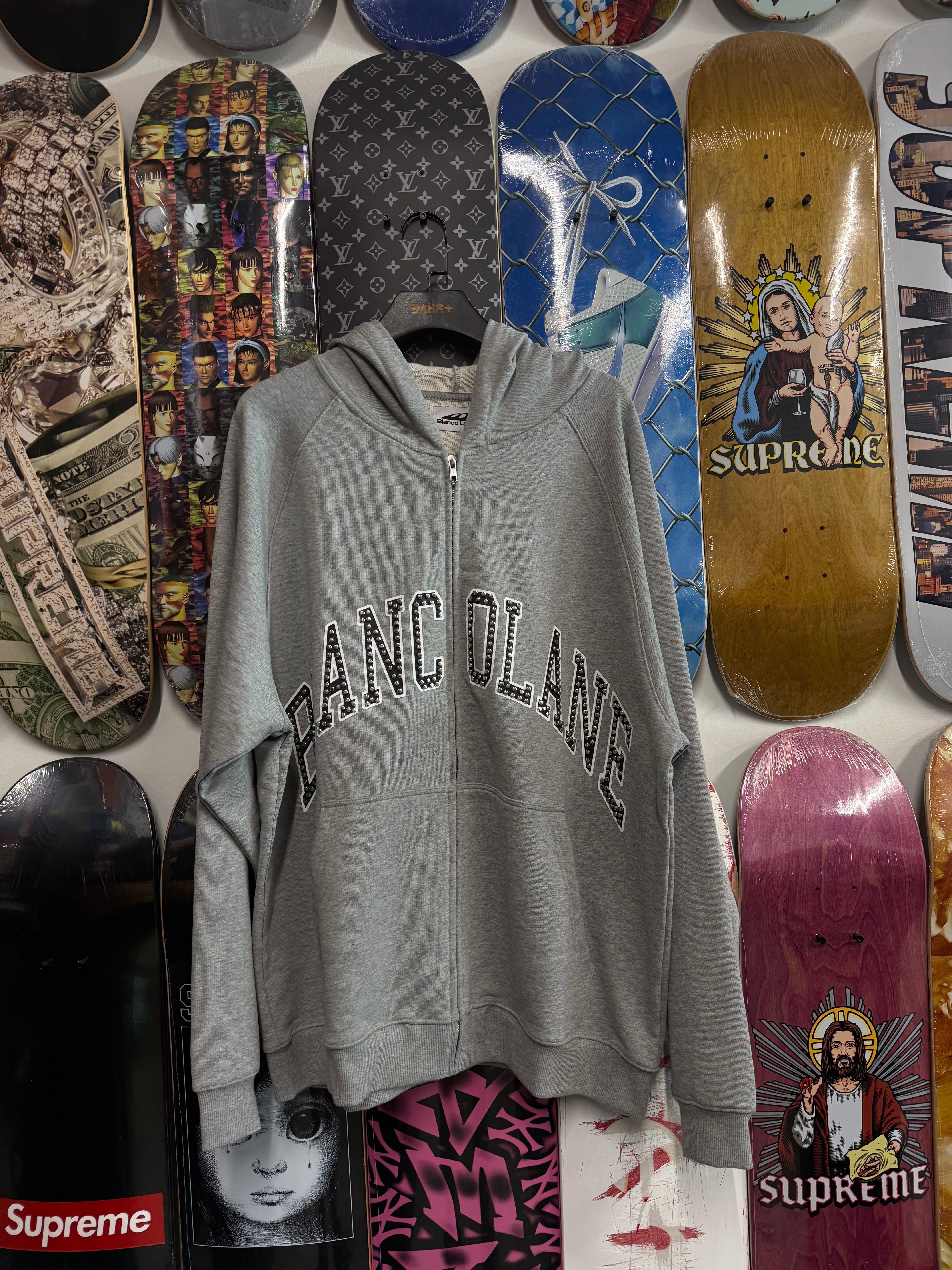 BLANCO LANE Blanco Studded Zip