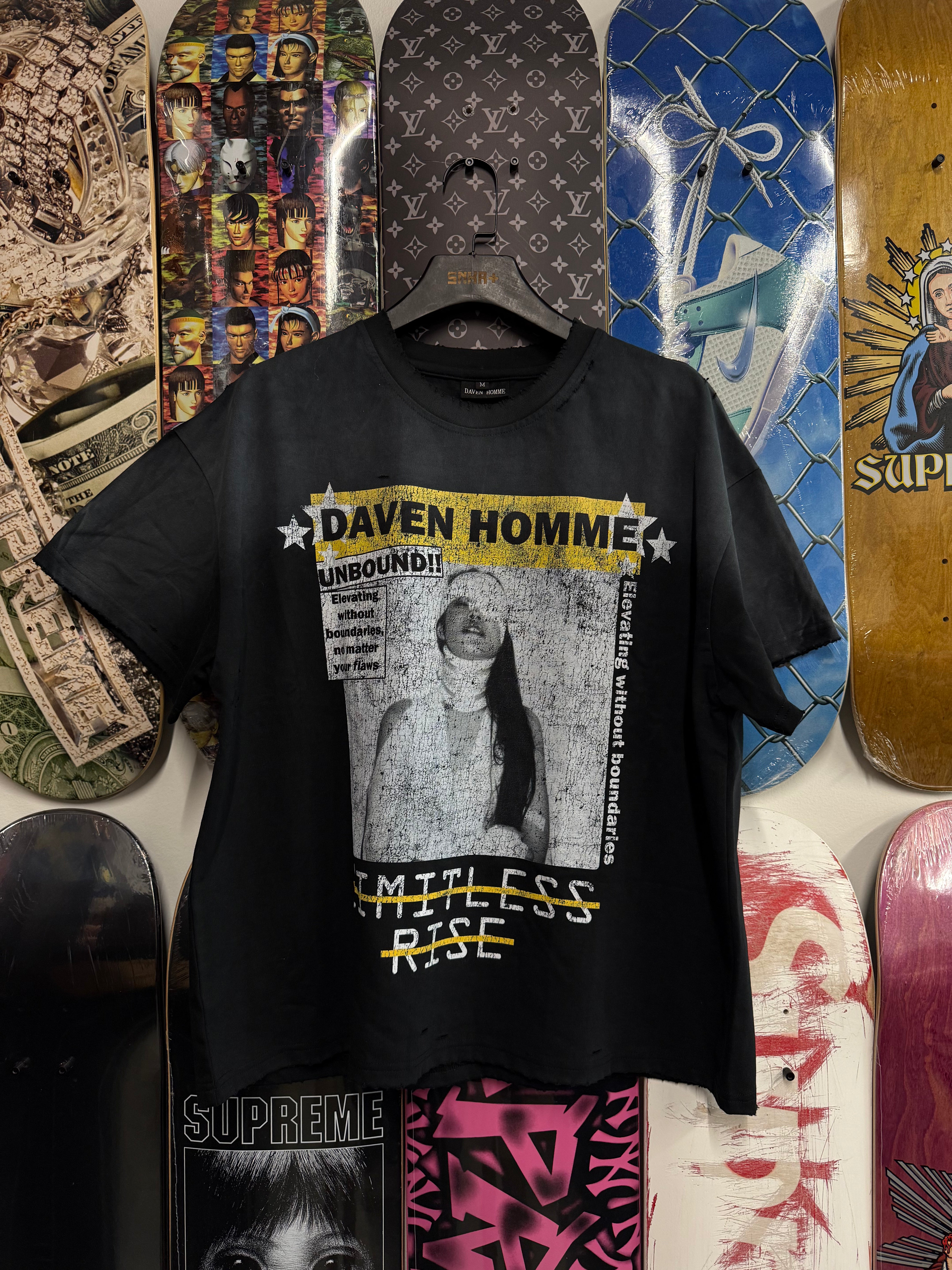 Daven Homme Unbound Tee Black