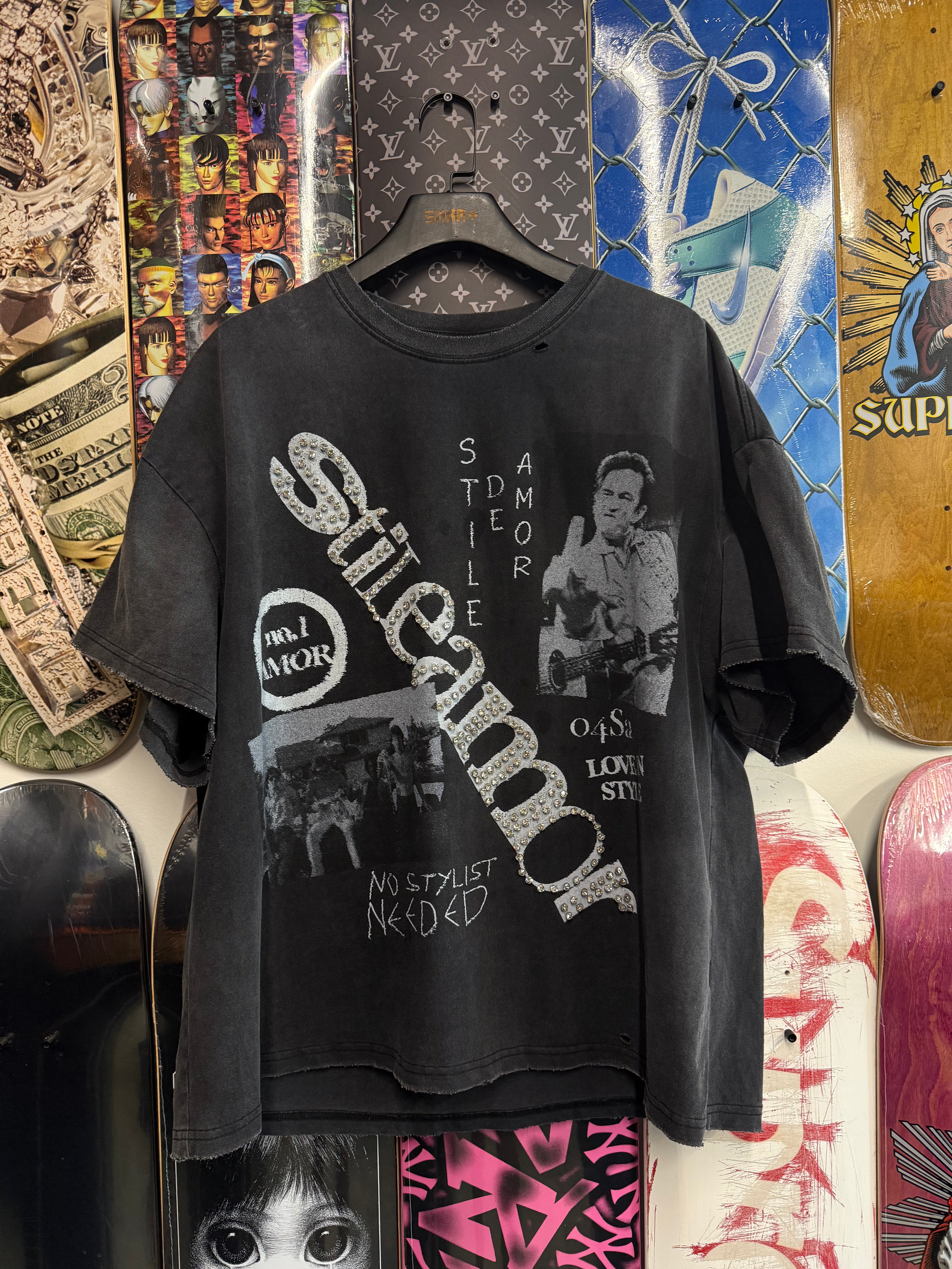 Stile De Amor Galleria BLACK NO STYLIST TEE - Used/Worn