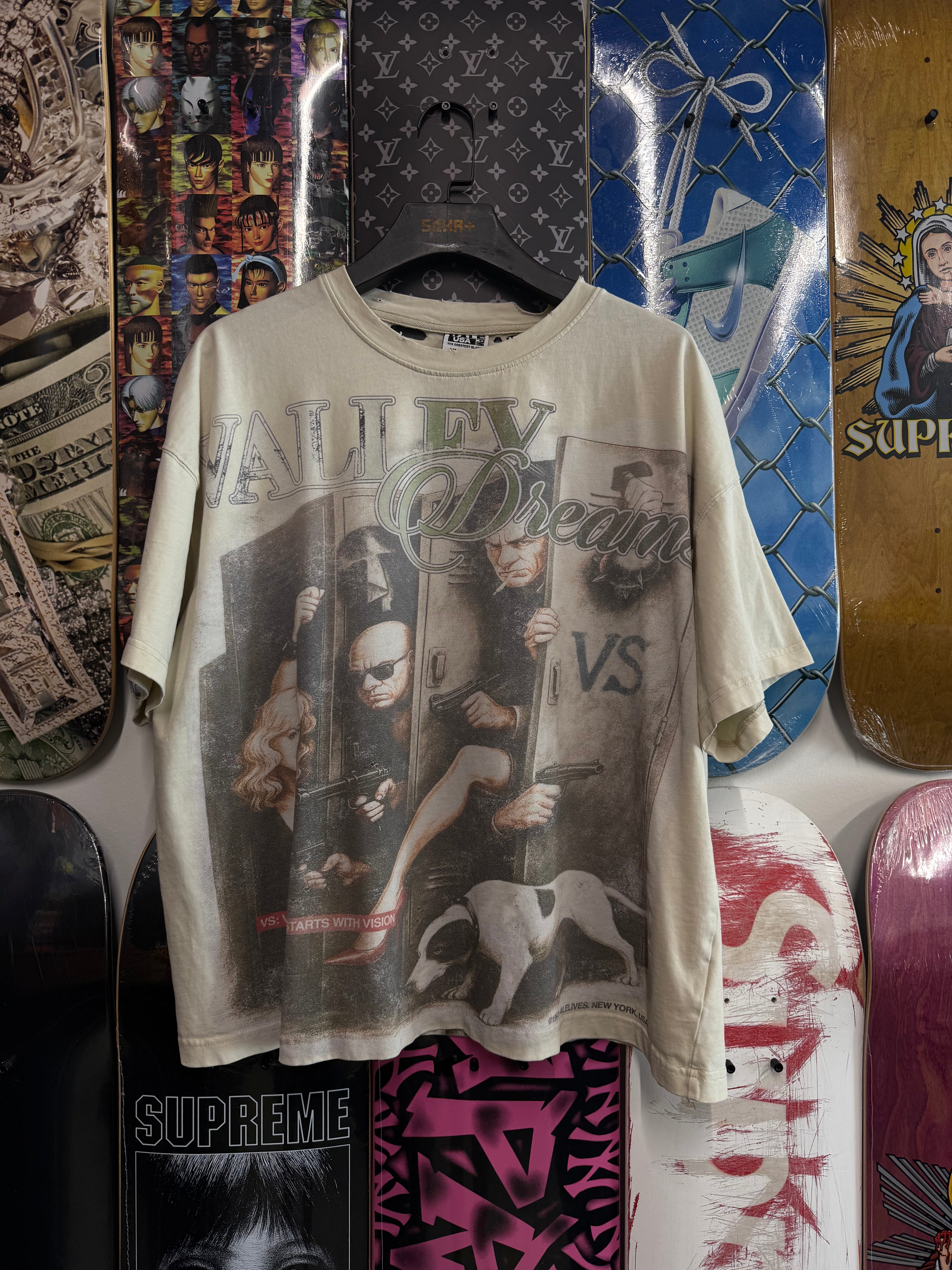 Vale Forever Locker Room Tee Cream - Used/Worn