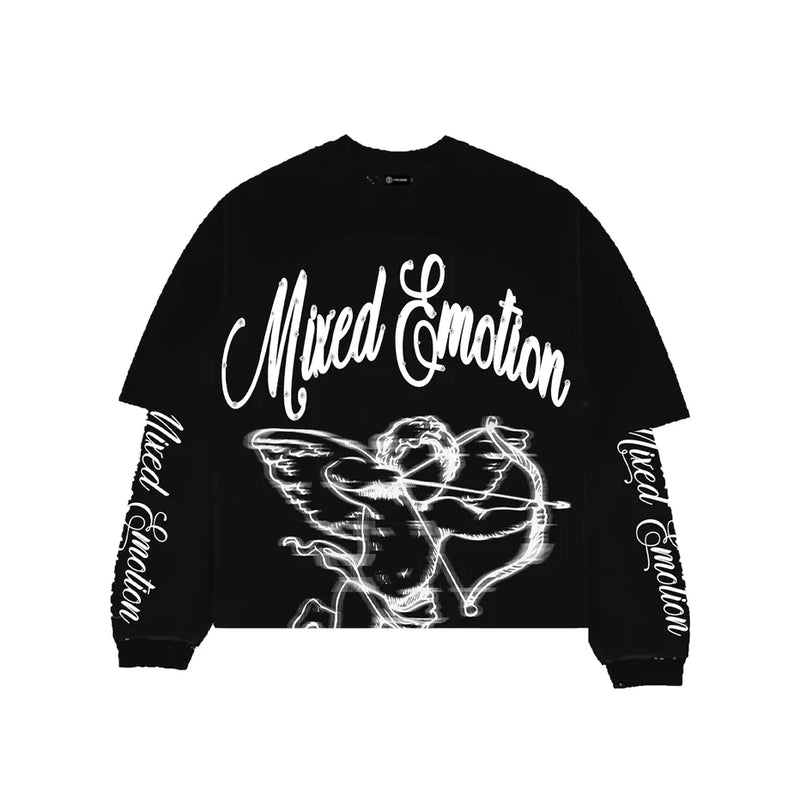 Mixed Emotions Blur Long Sleeve