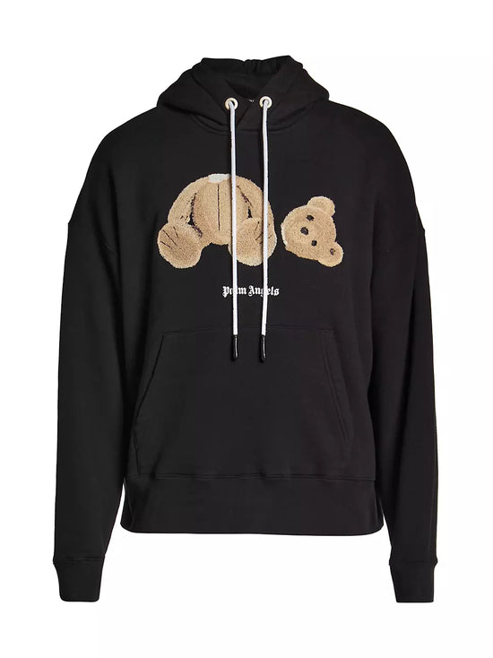 Palm Angels Tufted Bear Hoodie